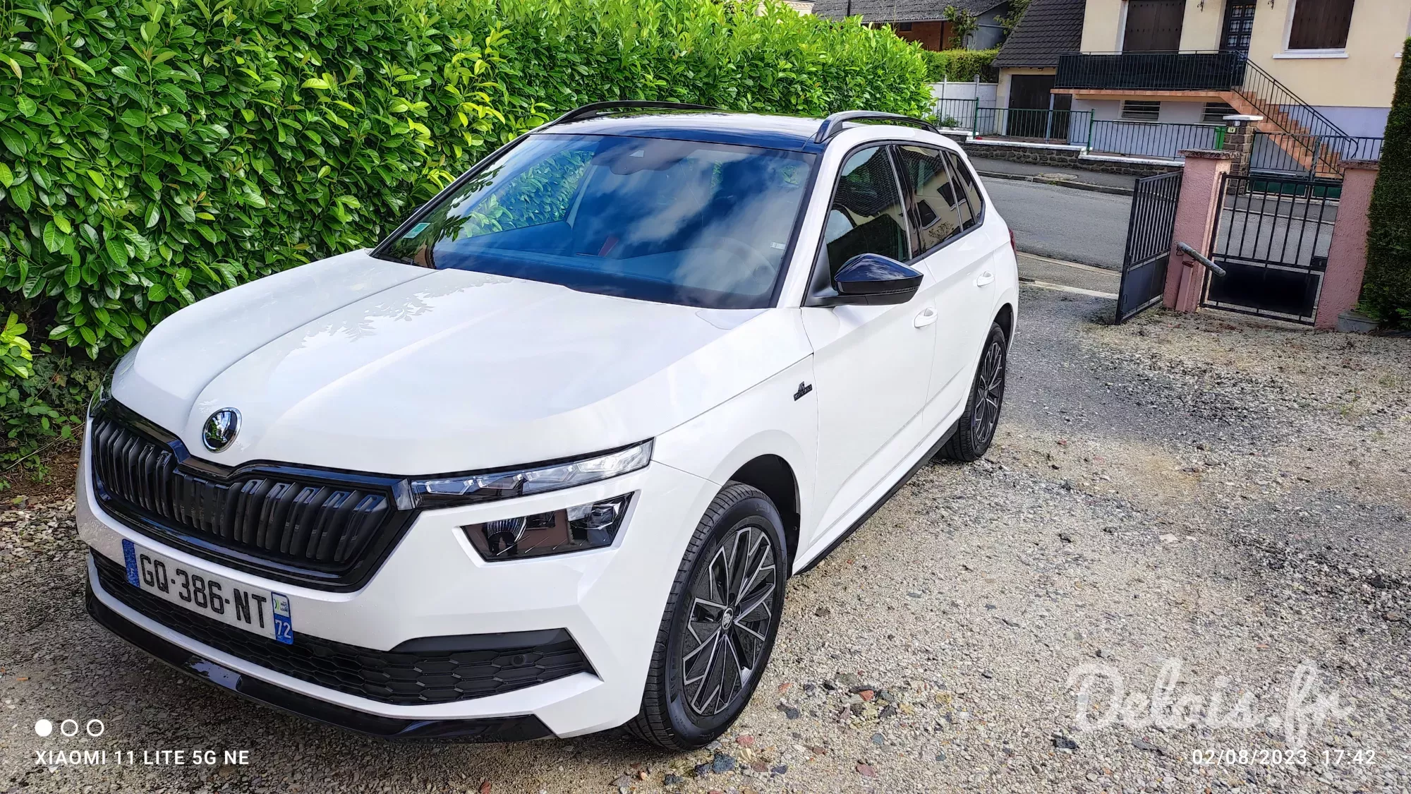 Škoda Kamiq Blanc Cristal Monte Carlo