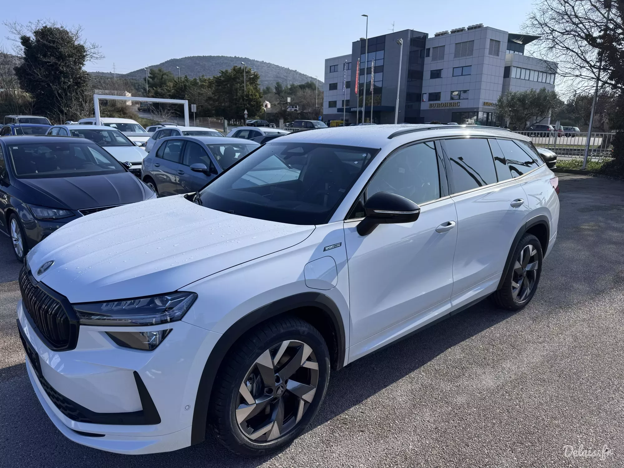 Škoda Kodiaq Moon White Sportline