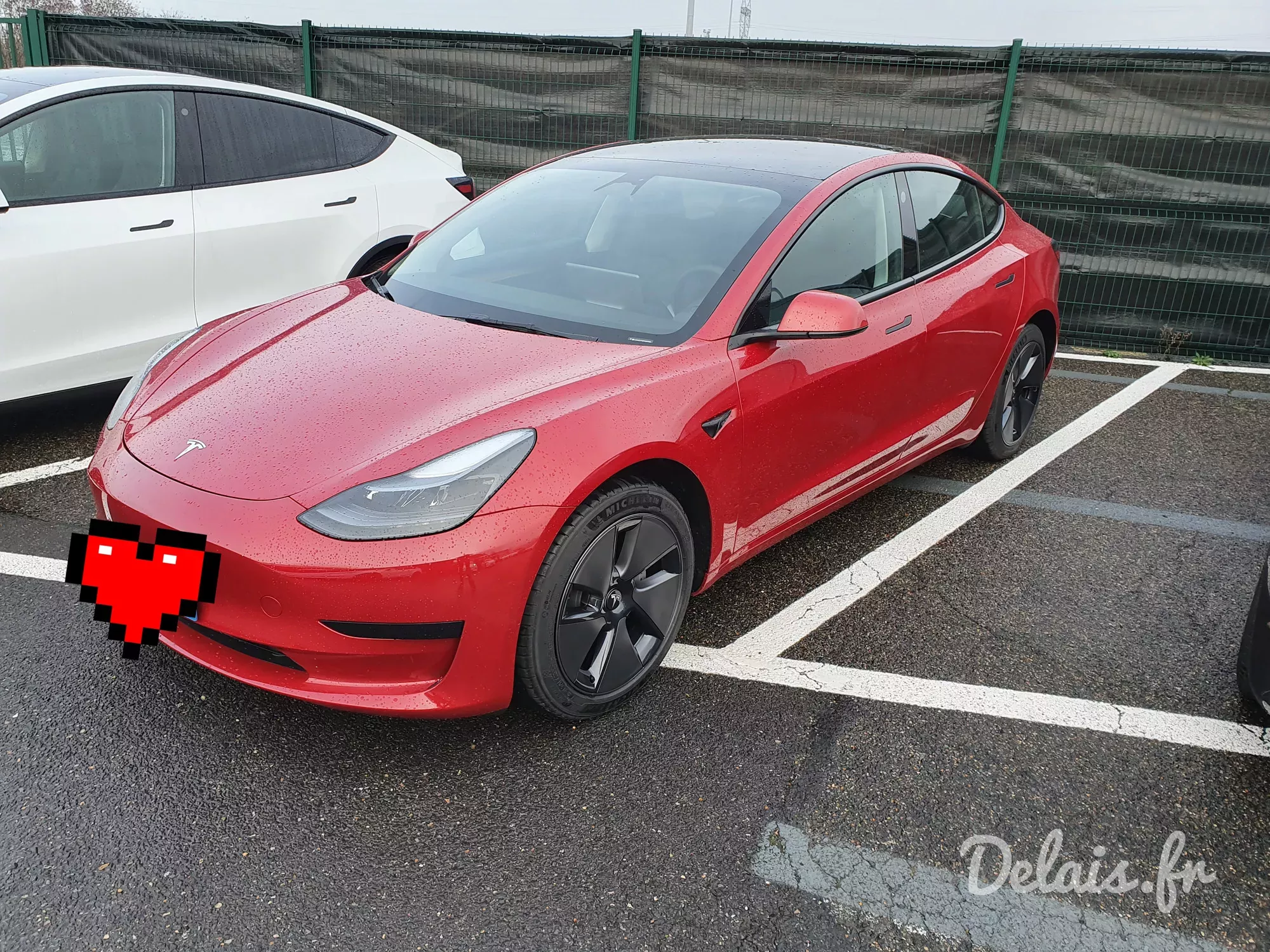 Tesla Model 3 Pearl White Standard