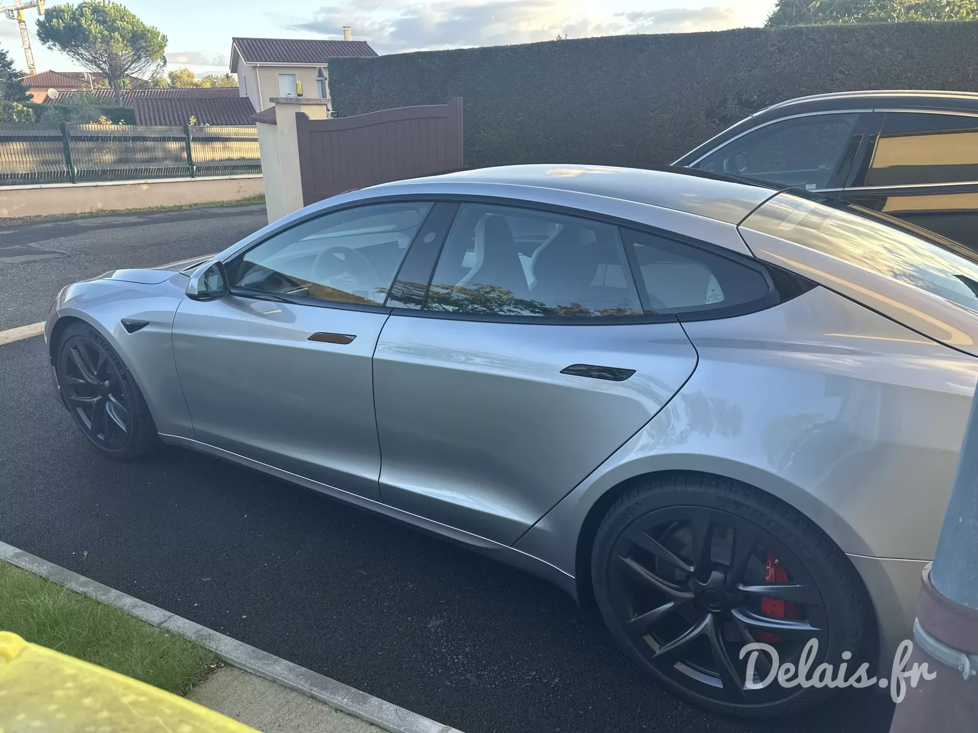 Tesla Model S Night Grey S Plaid