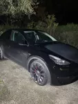Tesla Model Y Solid Black Performance of Patpant