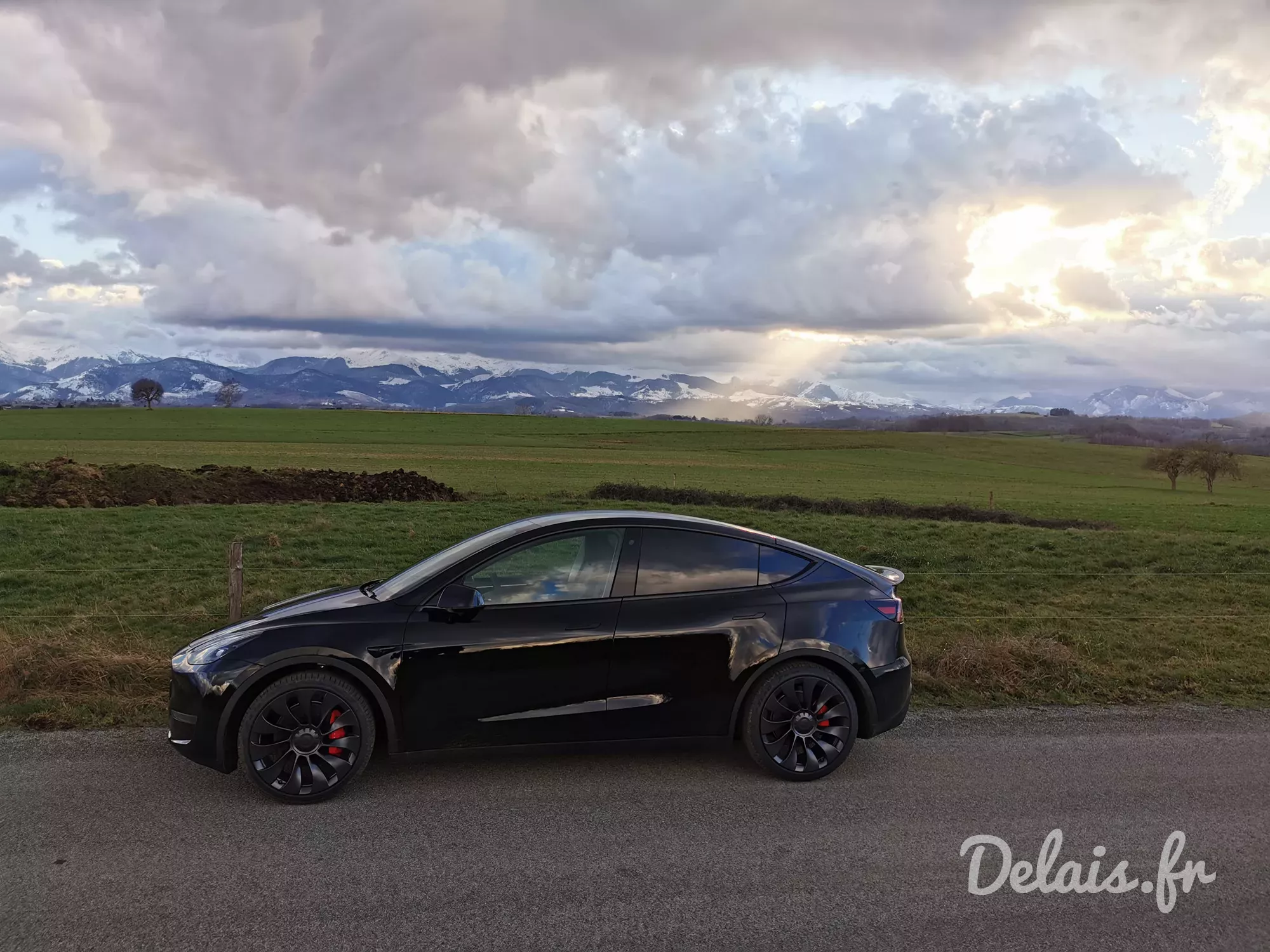 Tesla Model Y Solid Black Performance