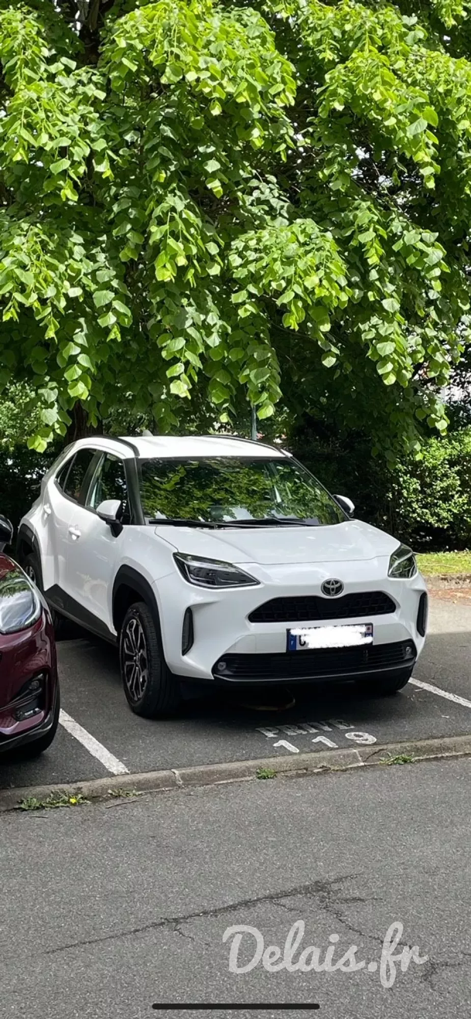 Toyota Yaris Cross Blanc Pur Design