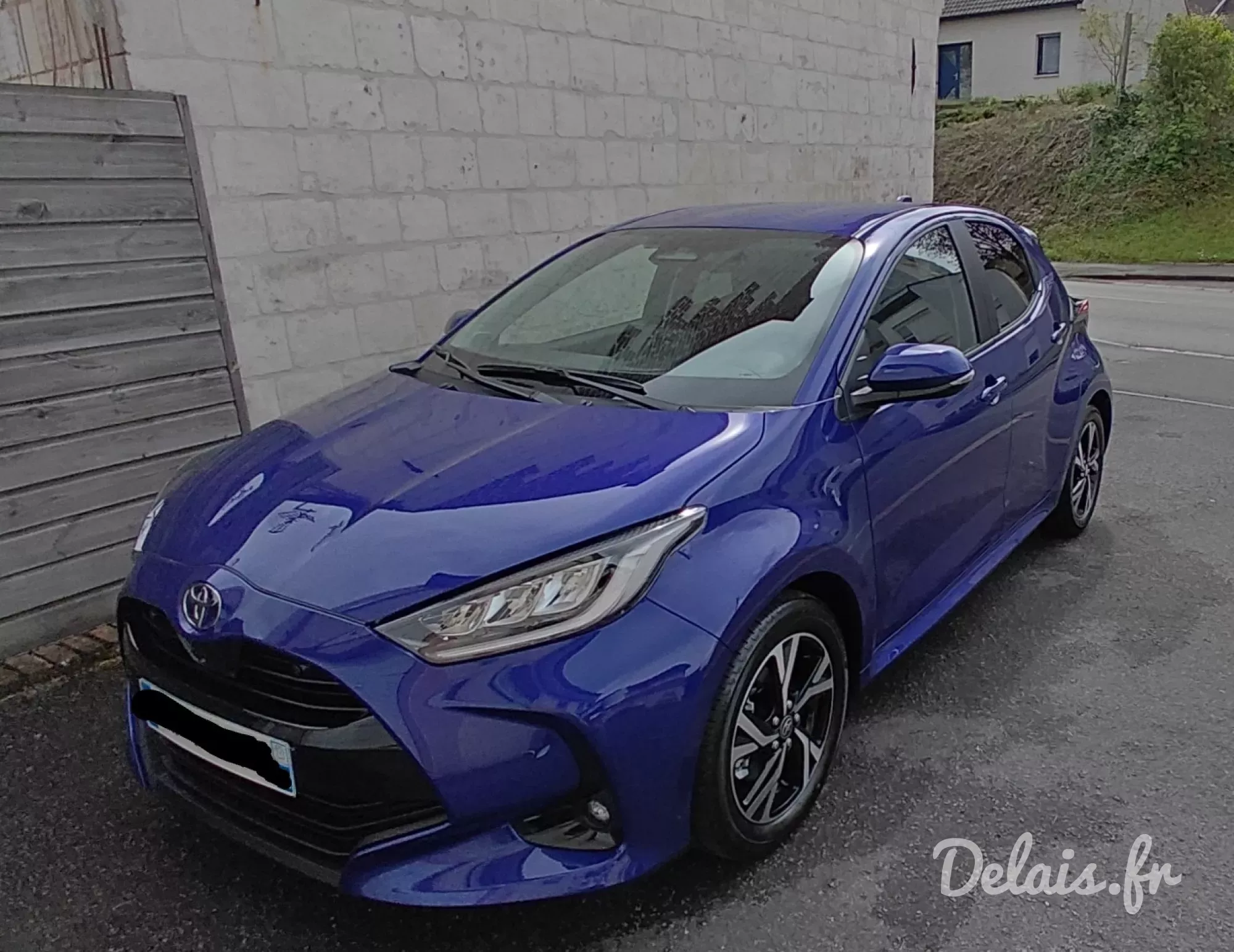 Toyota Yaris Bleu Genièvre Design