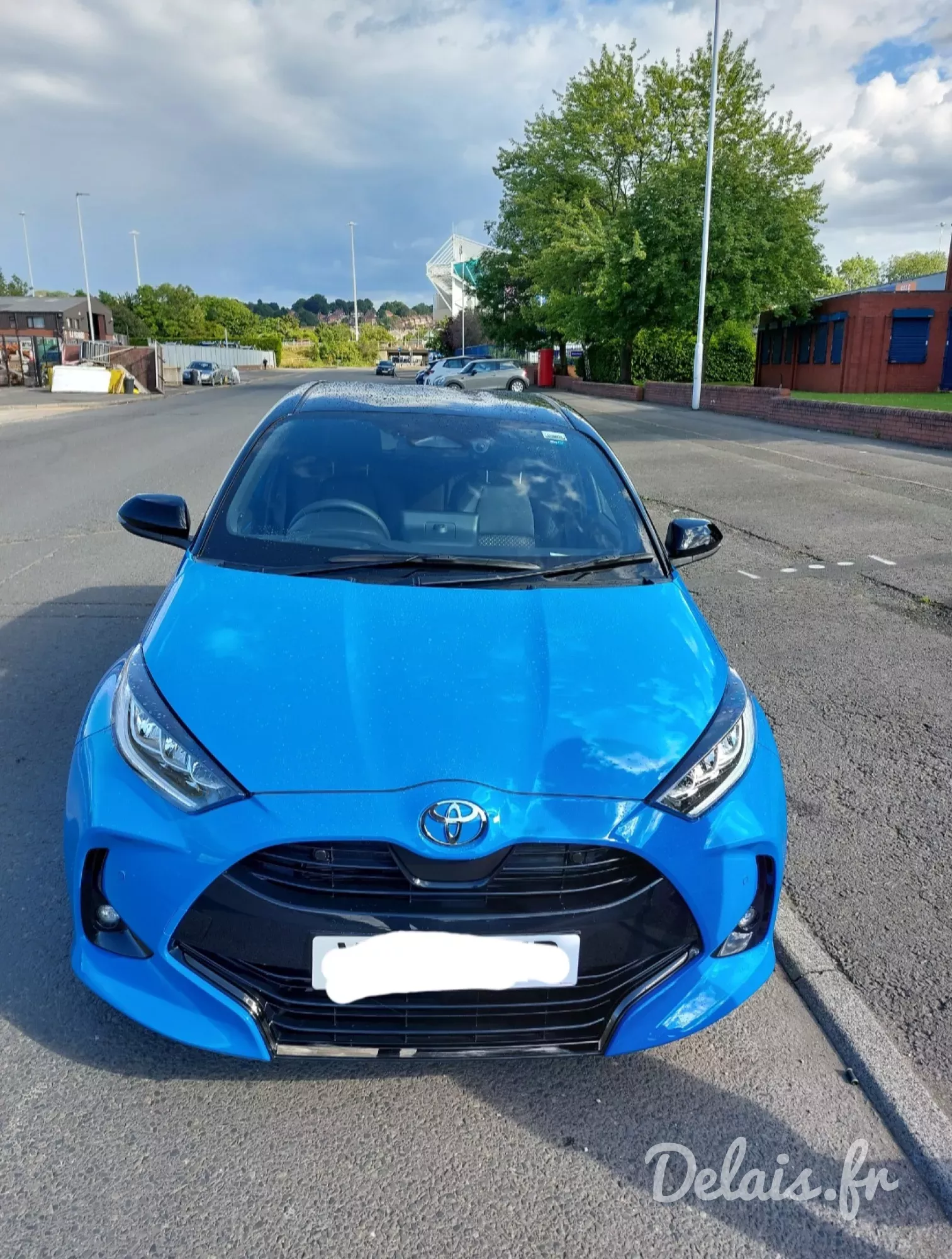 Toyota Yaris Bleu Neptune Première