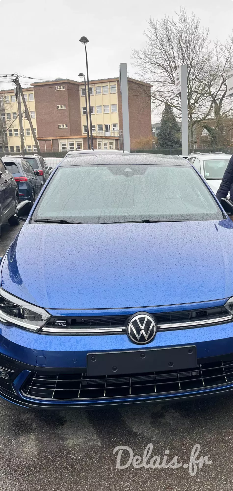 Volkswagen Polo Bleu Récif Polo R-Line