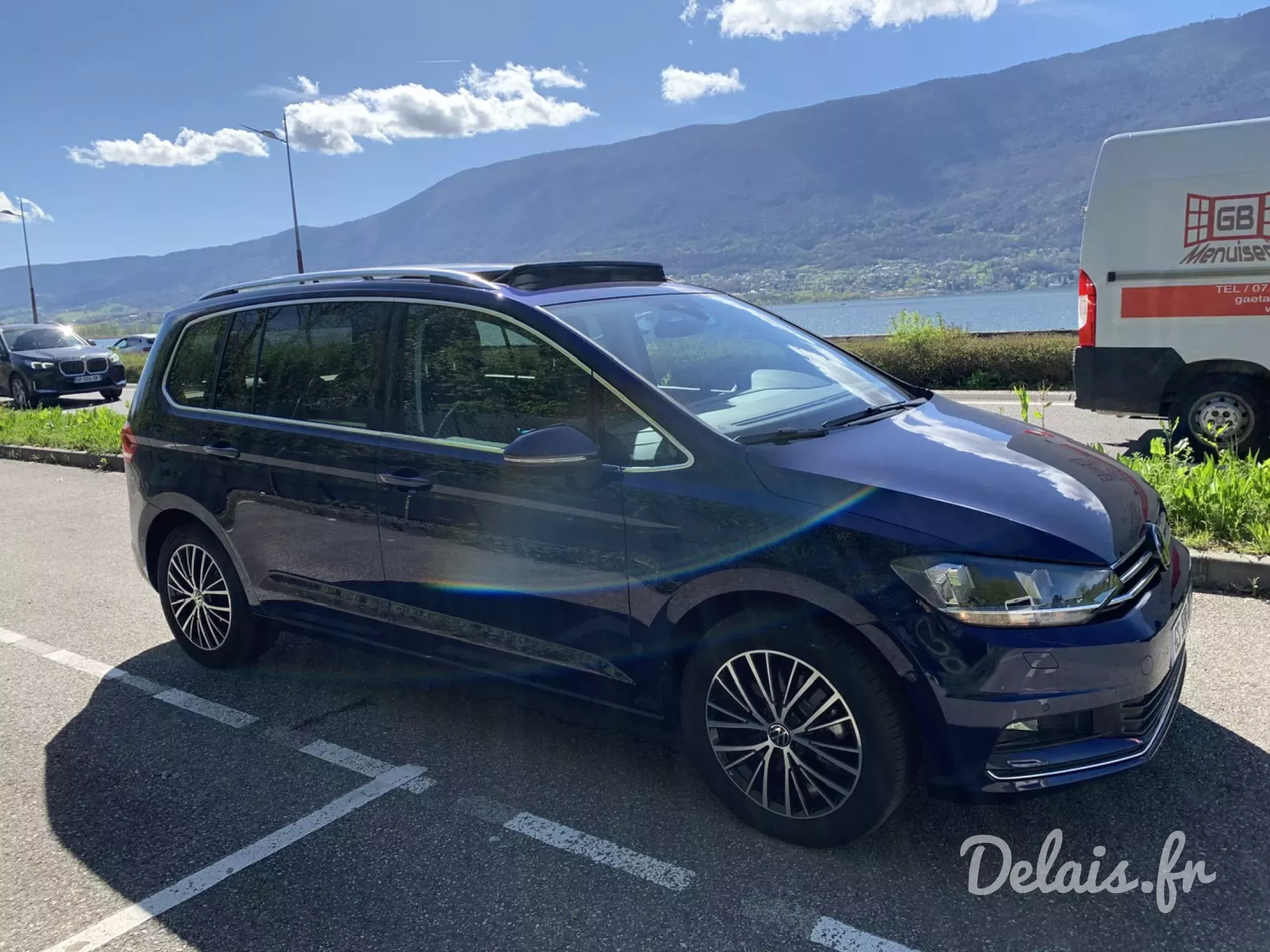 Volkswagen Touran Bleu Atlantique Life Plus