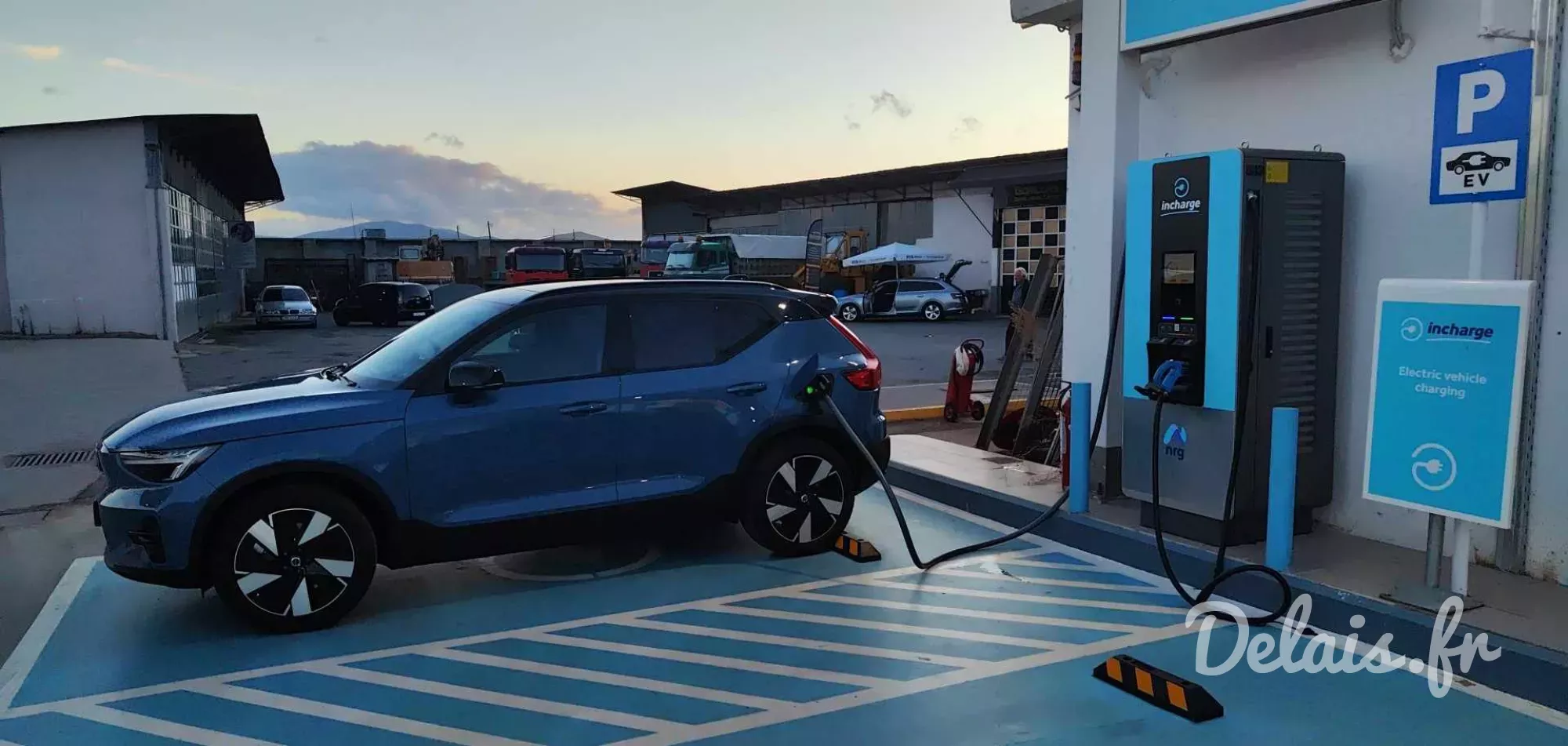 Volvo XC40 Recharge Bleu Fjord Ultimate