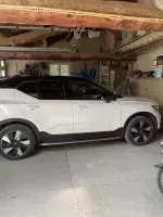 Volvo XC40 Recharge Crystal White Ultimate of jeannot