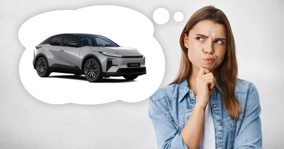 A person is wondering what the delivery times for a Toyota C-HR+ will be