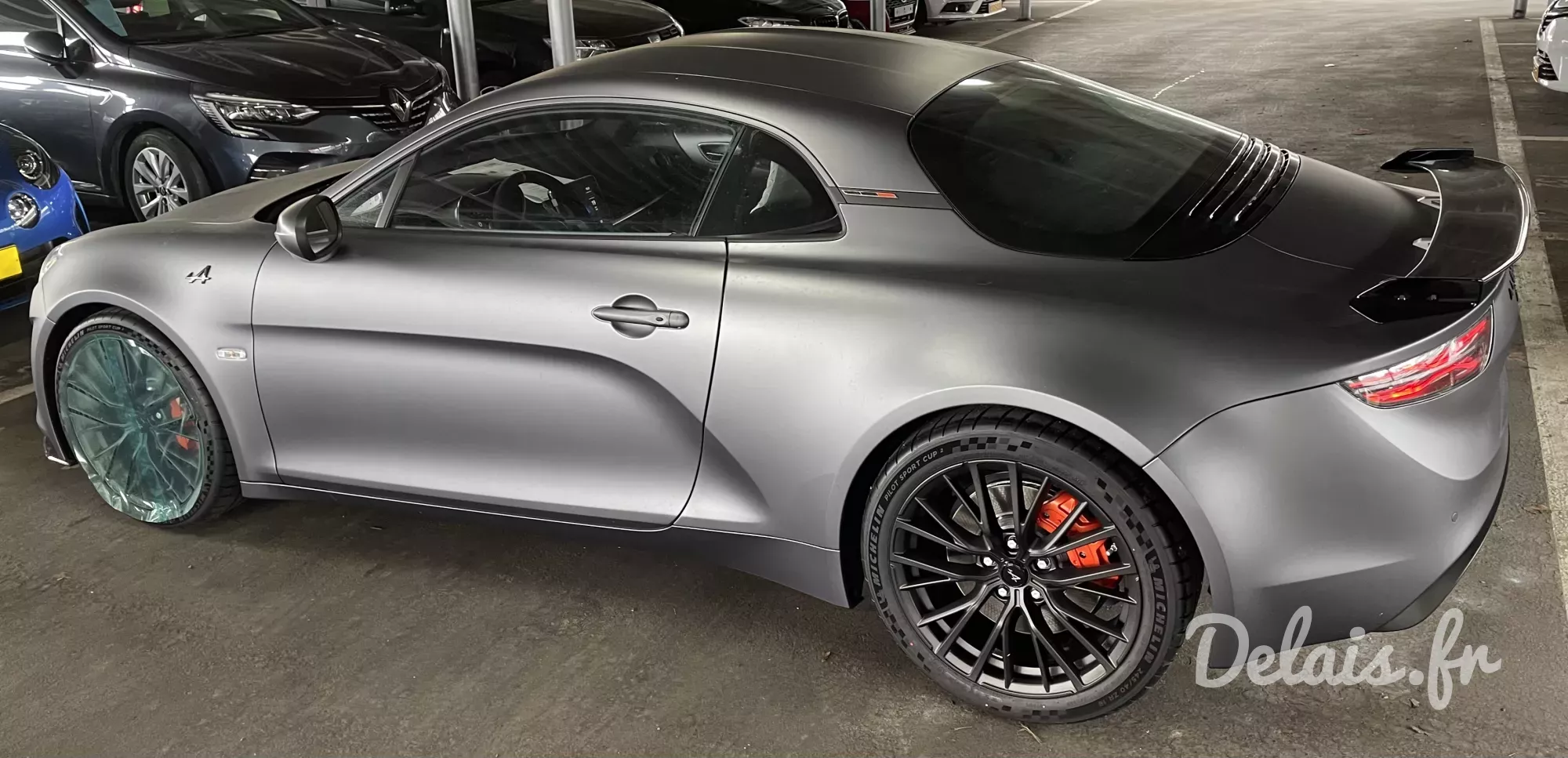 Alpine A110 Gris Tonnerre Mat S