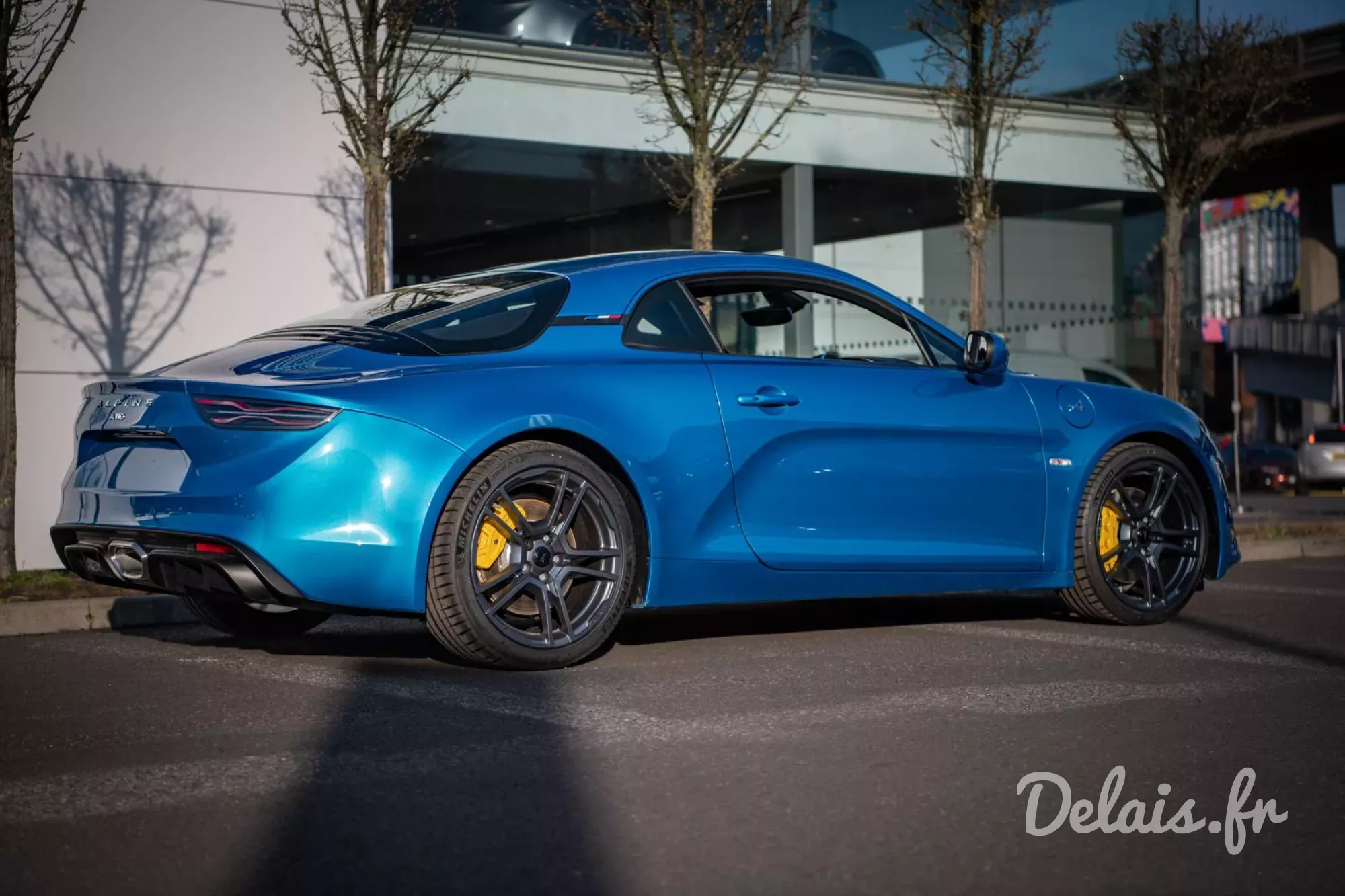 Alpine A110 Atelier Bleu Alpine Acier Base
