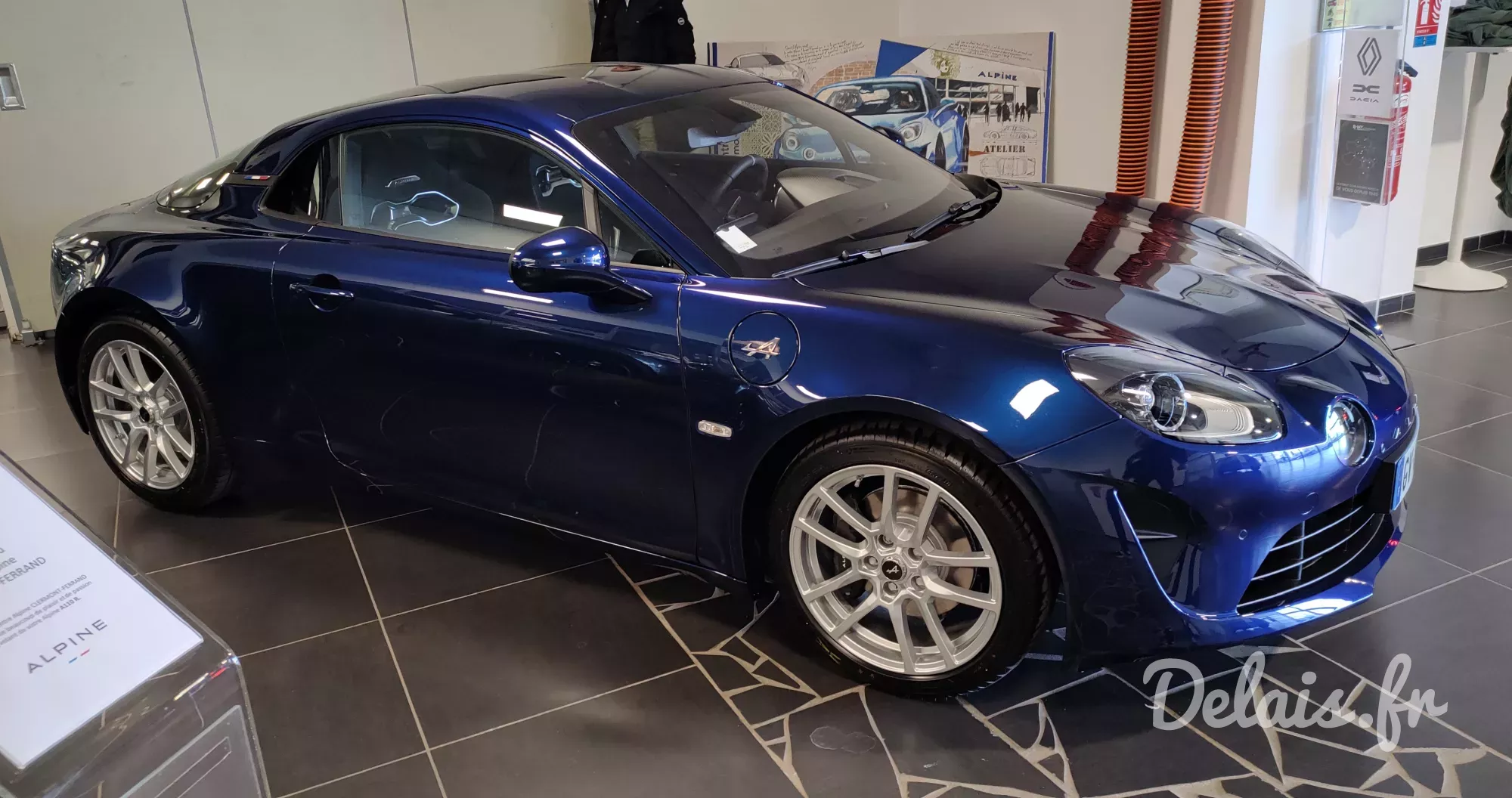 Alpine A110 Bleu Abysse Base