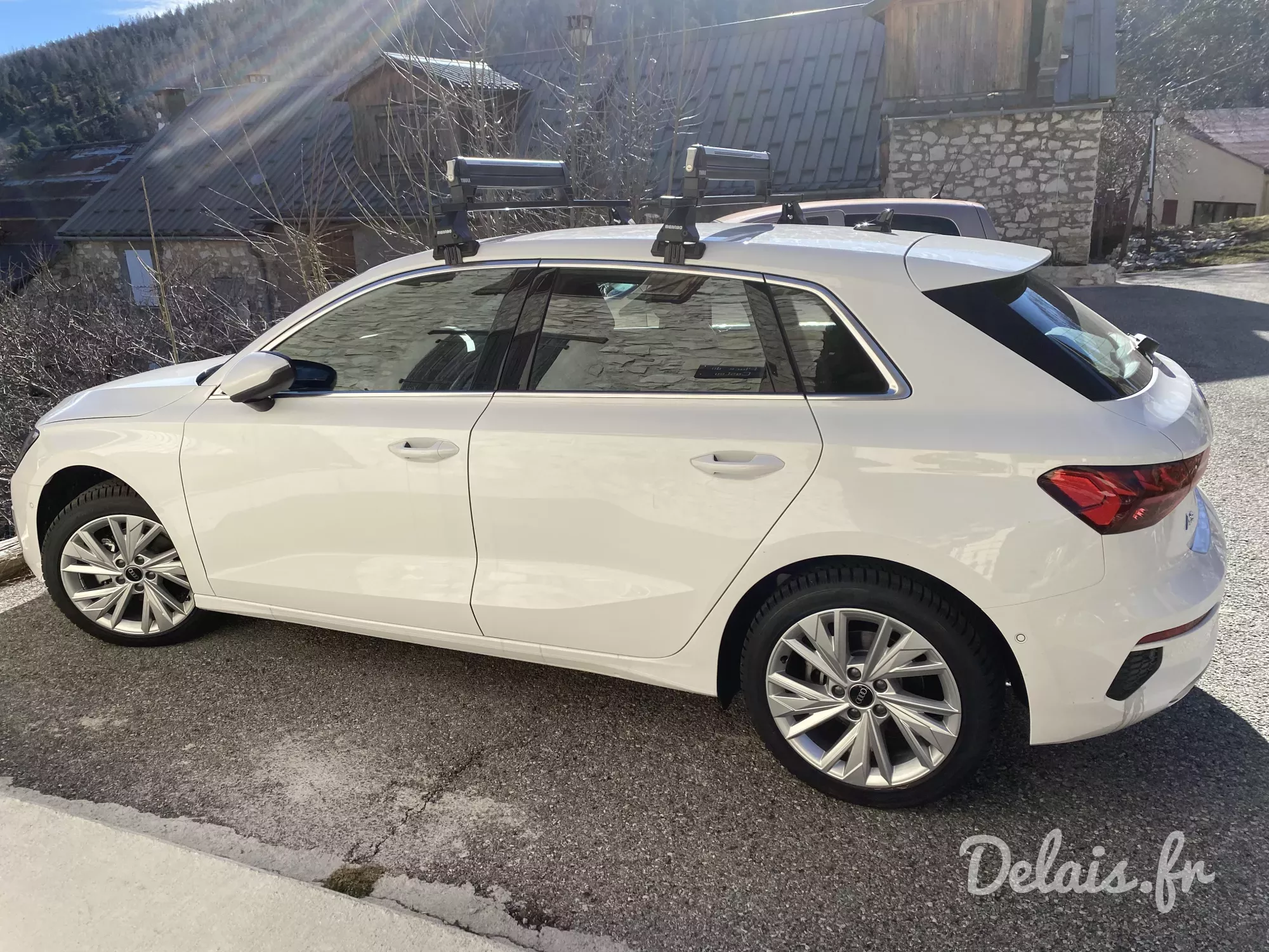 Audi A3 Sportback Blanc Ibis Design Luxe
