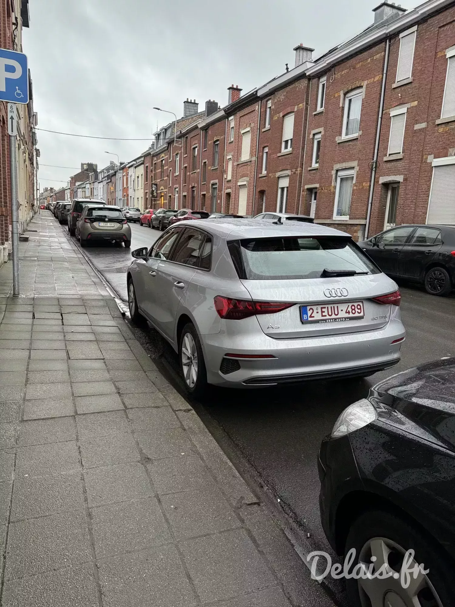 Audi A3 Sportback Argent Fleuret Business Line