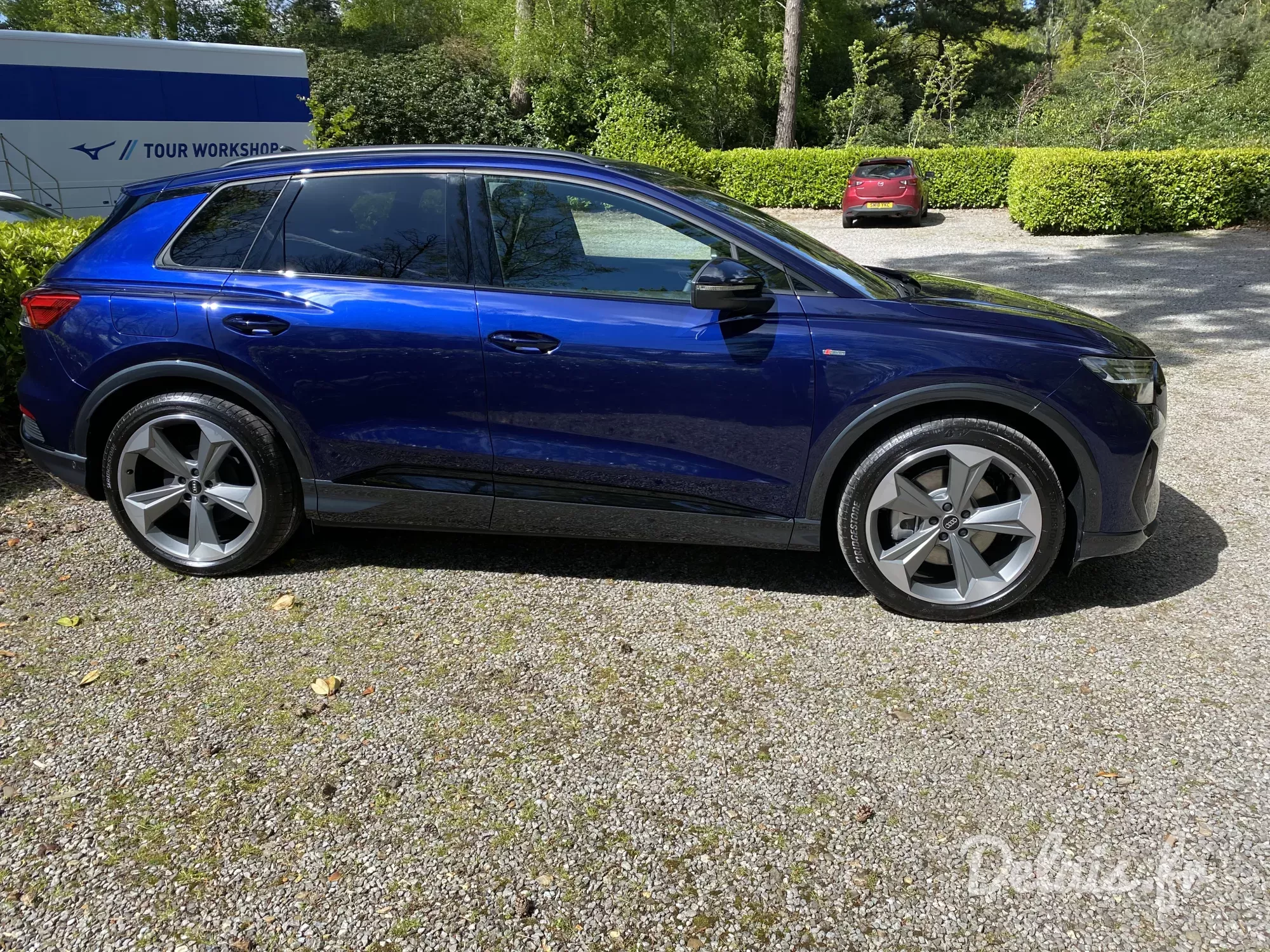 Audi Q4 e-tron Bleu Navarre Design Luxe