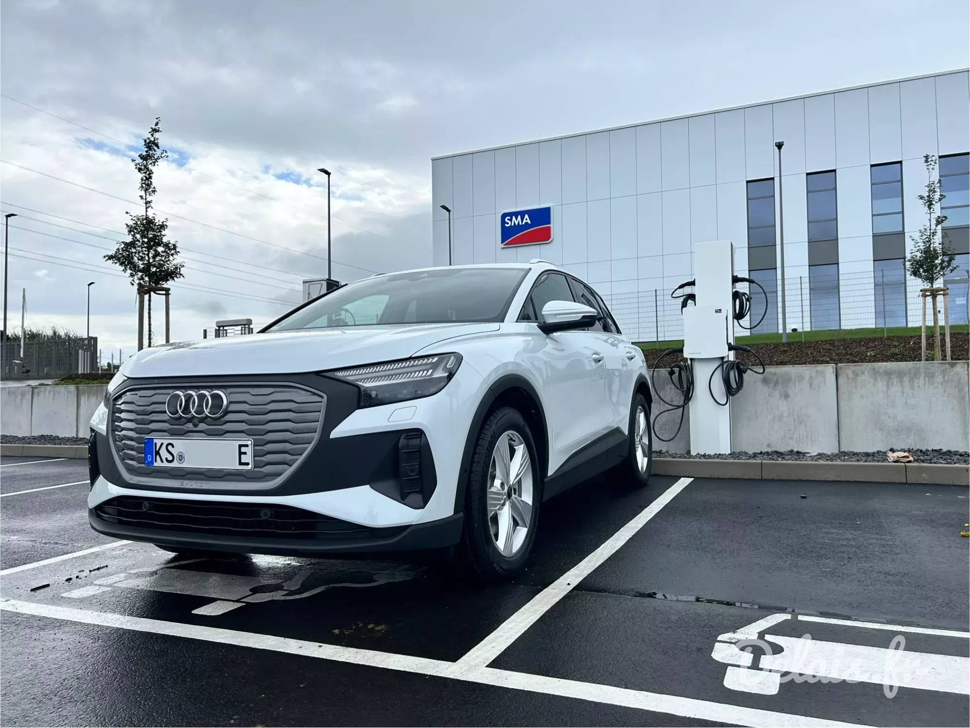 Audi Q4 e-tron Blanc Glacier Base