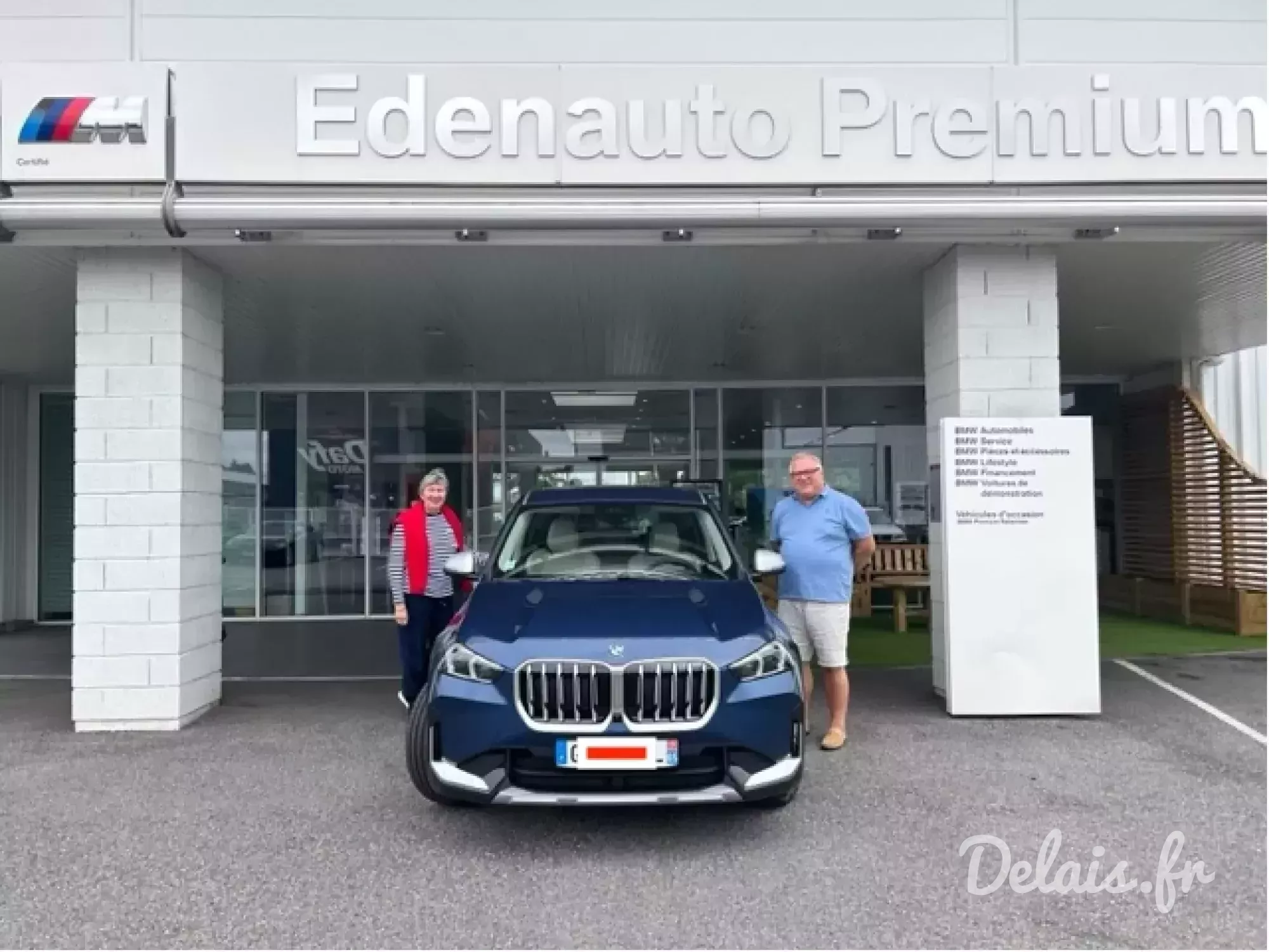 BMW X1 Phytonicblau xLine