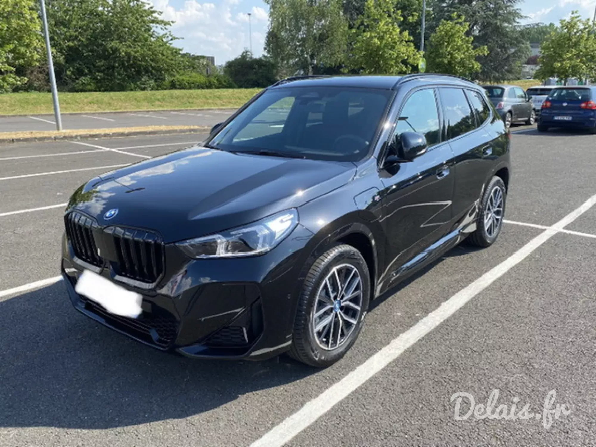 BMW X1 Saphirschwarz M Sport