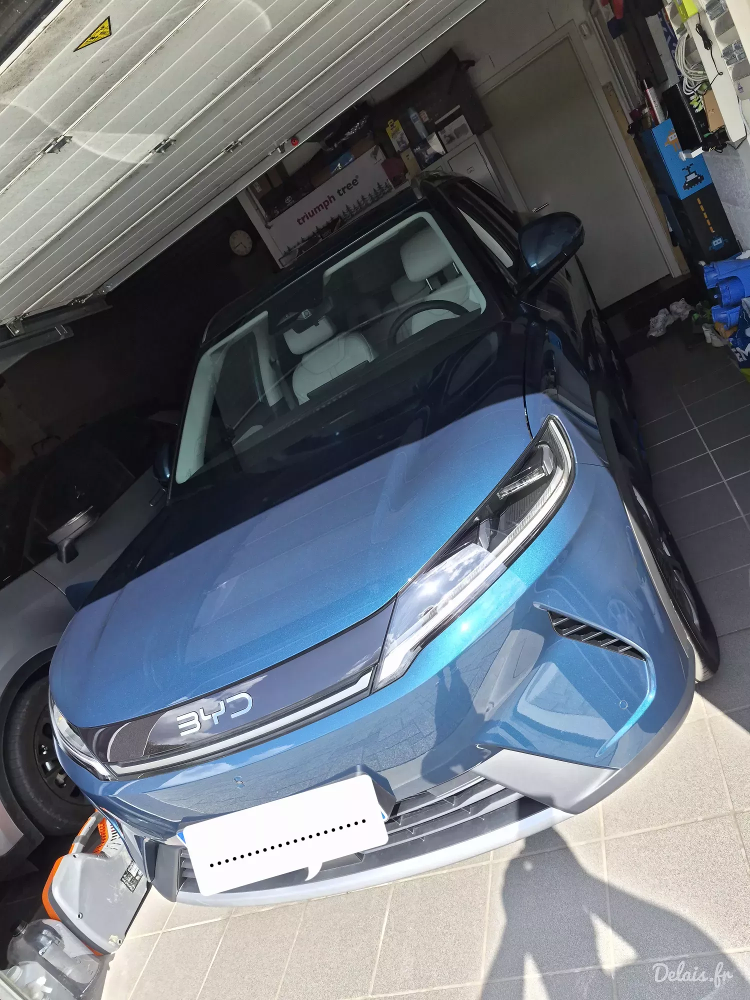 BYD Atto 2 Midnight Blue Boost