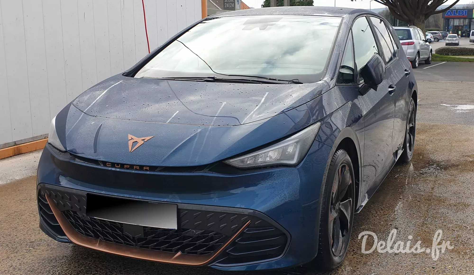 Cupra Born Bleu Aurore V