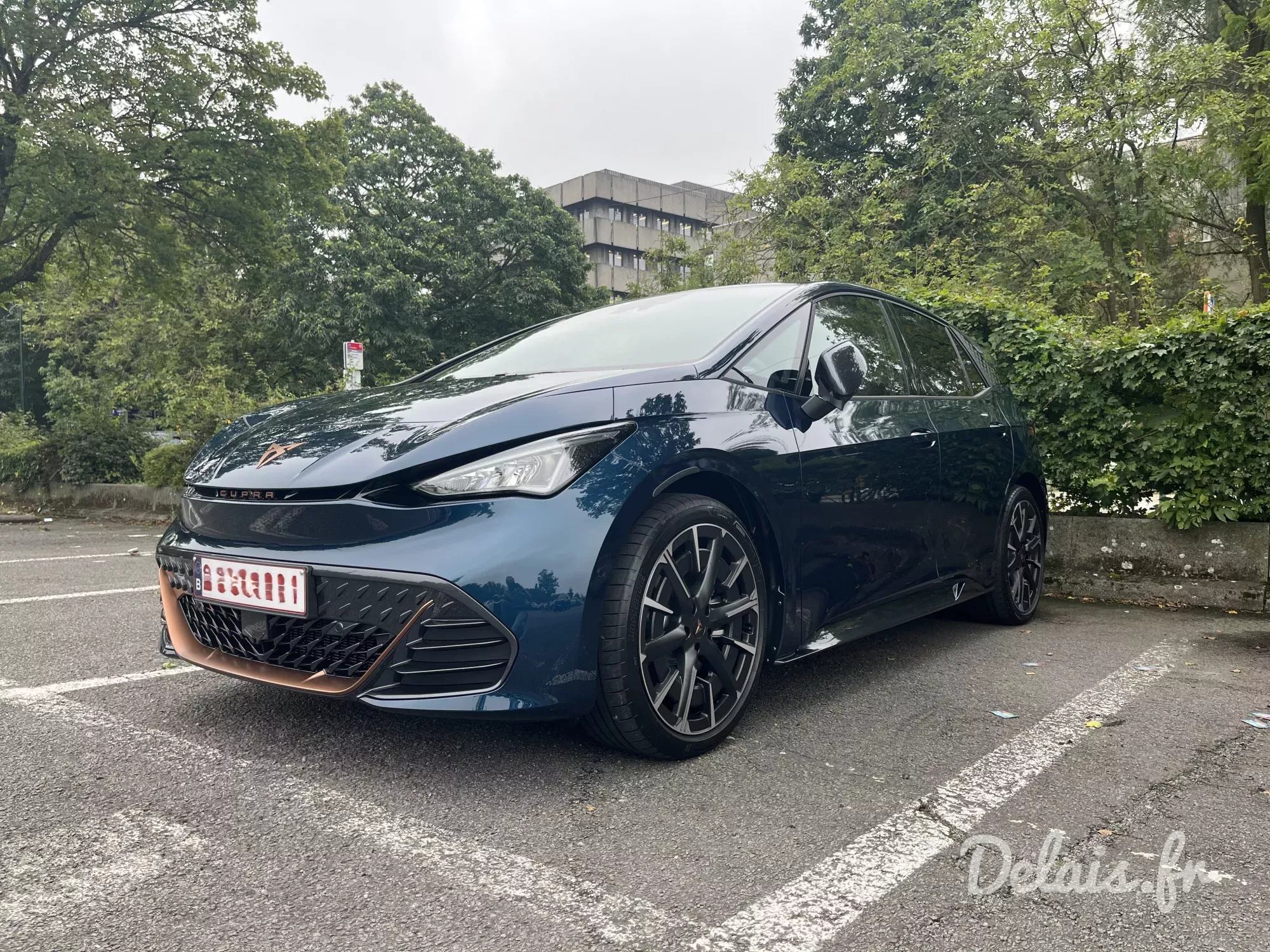 Cupra Born Bleu Aurore VZ