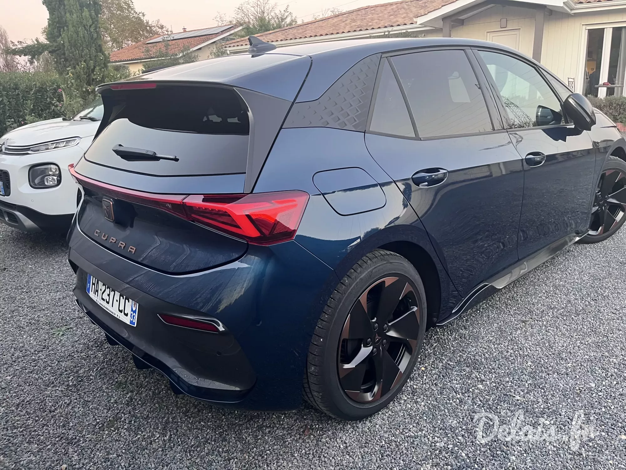 Cupra Born Bleu Aurore VZ