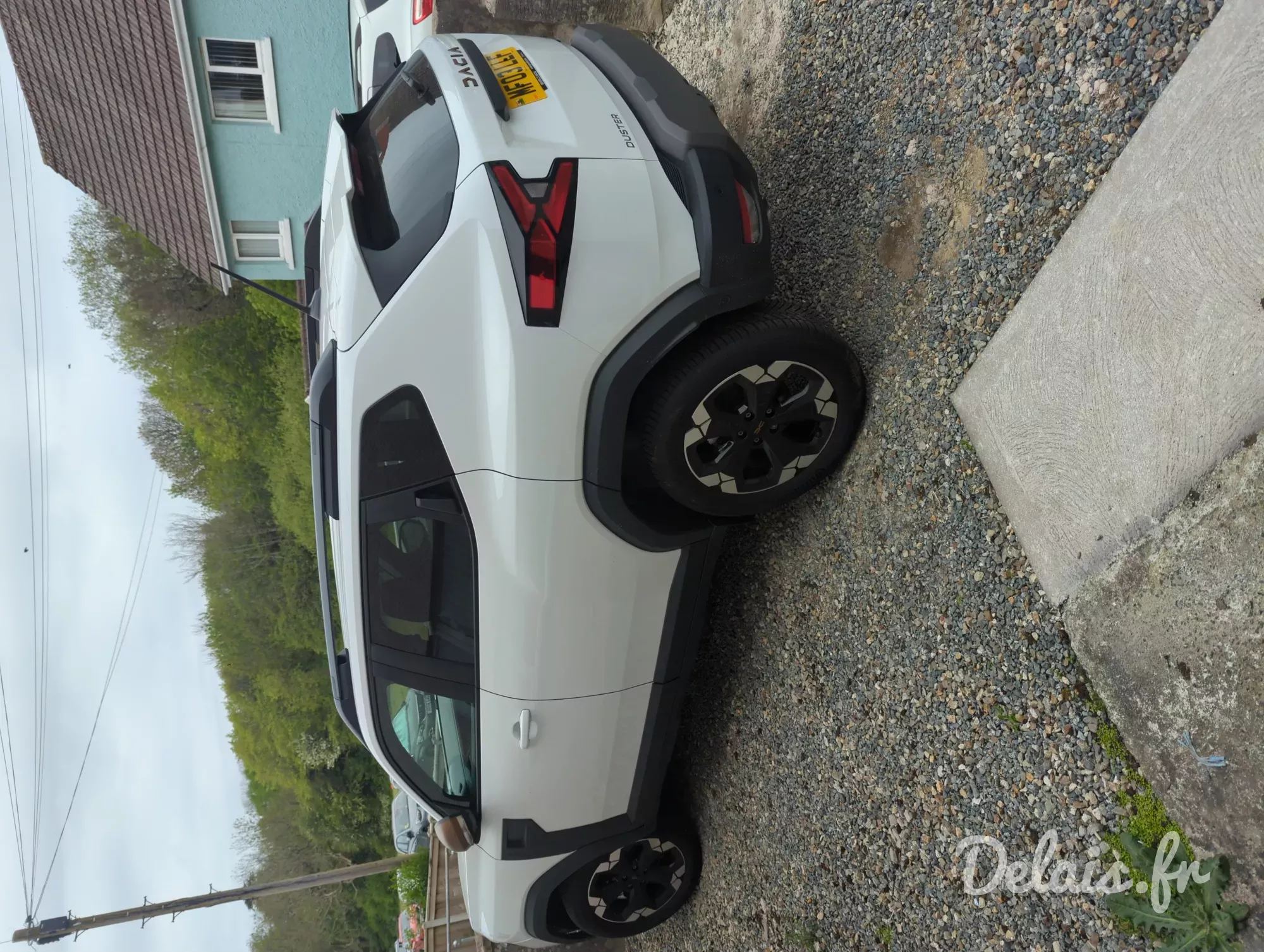 Dacia Duster Blanc Glacier Extreme