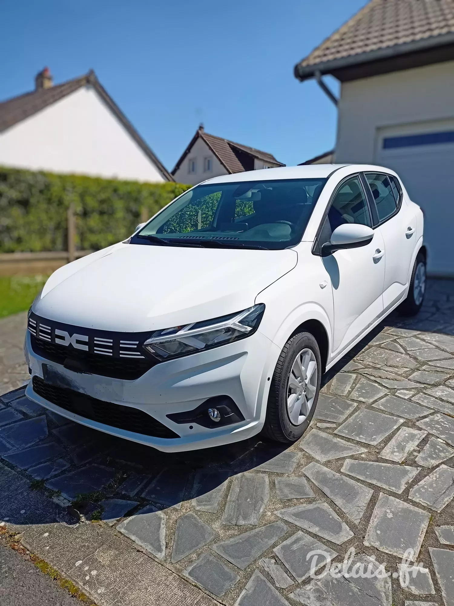 Dacia Sandero Blanc Glacier Expression