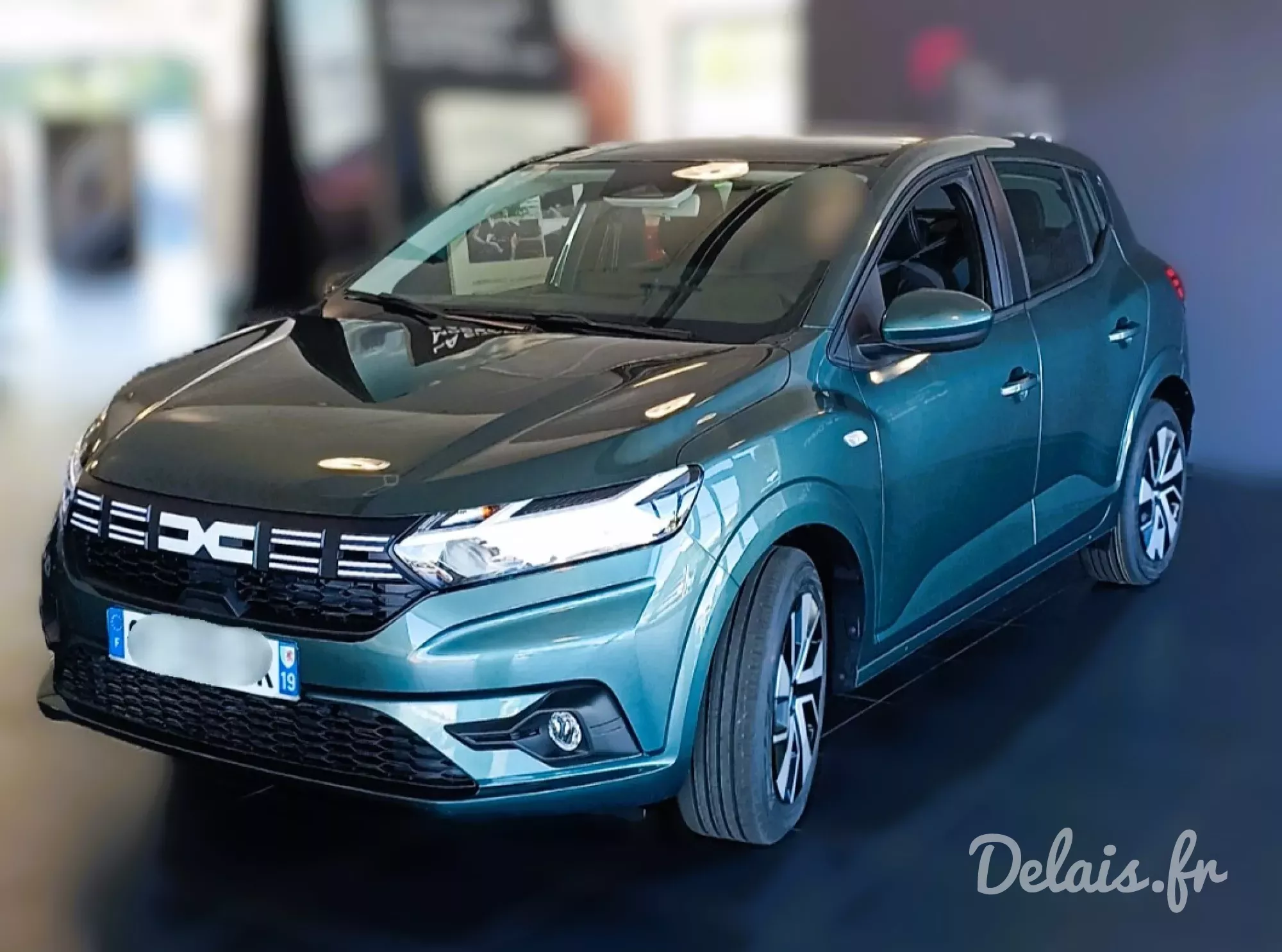 Dacia Sandero Vert Cèdre Expression