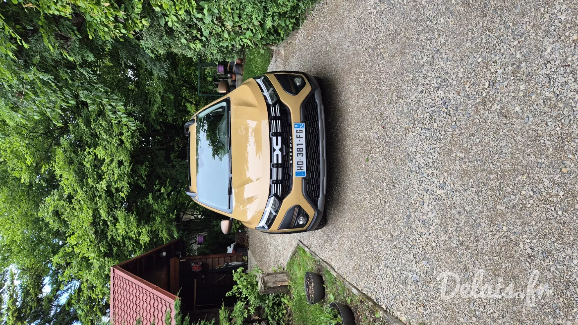 Dacia Sandero Beige Safari Stepway Extreme