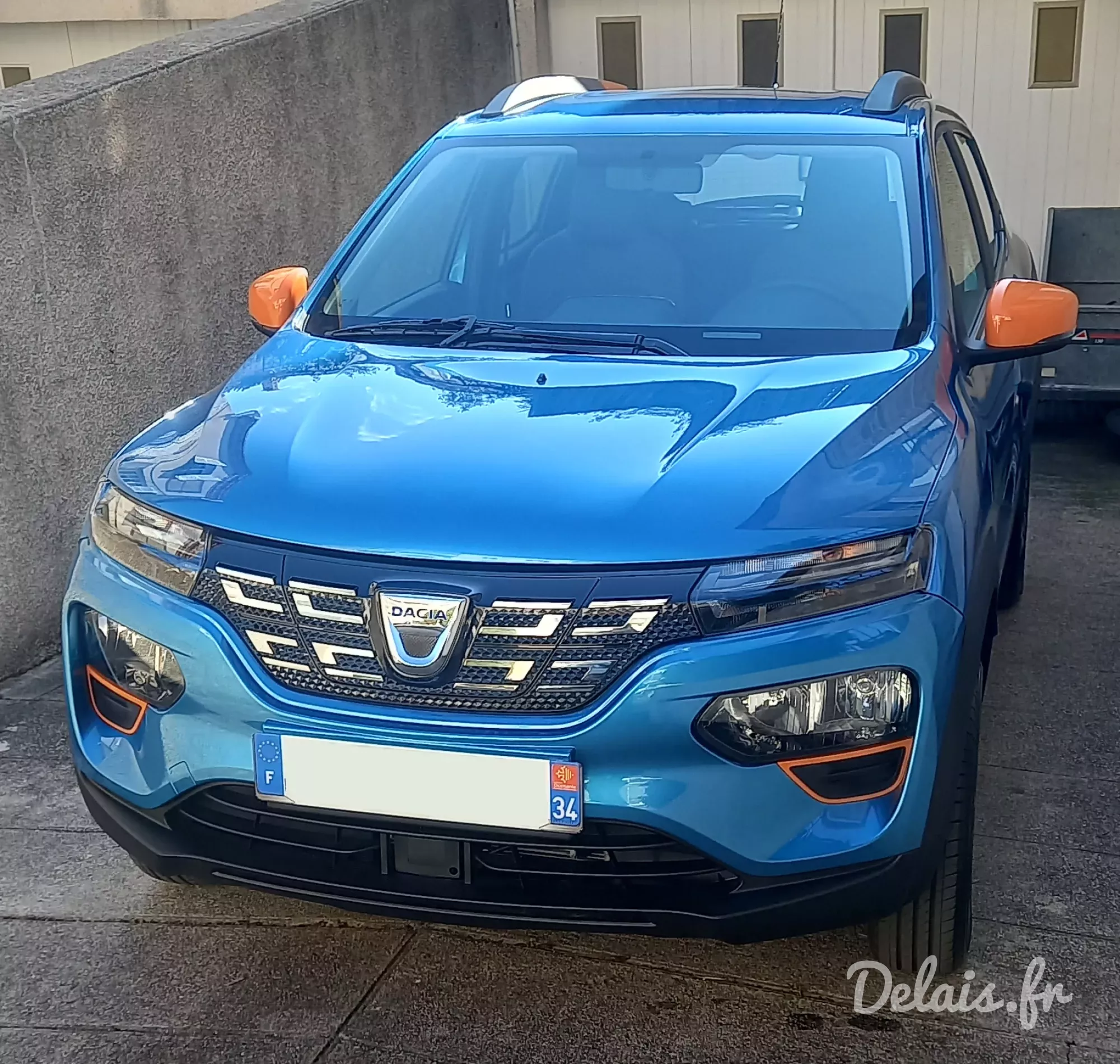 Dacia Spring Bleu Cenote Confort Plus