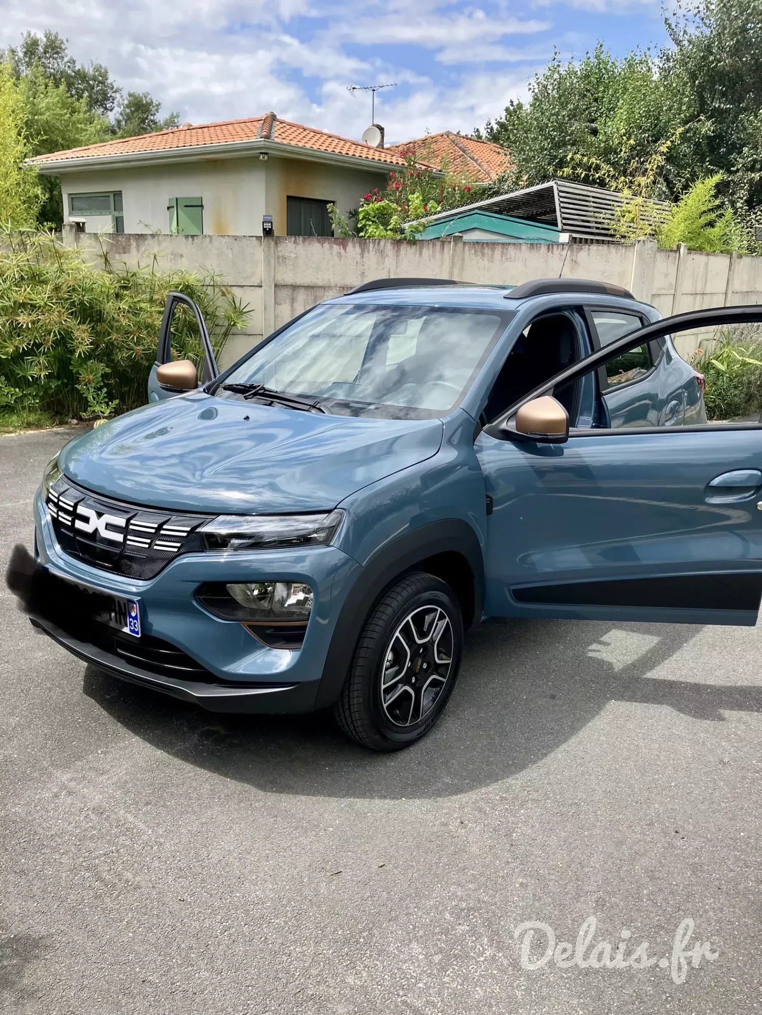 Dacia Spring Bleu Ardoise Extreme