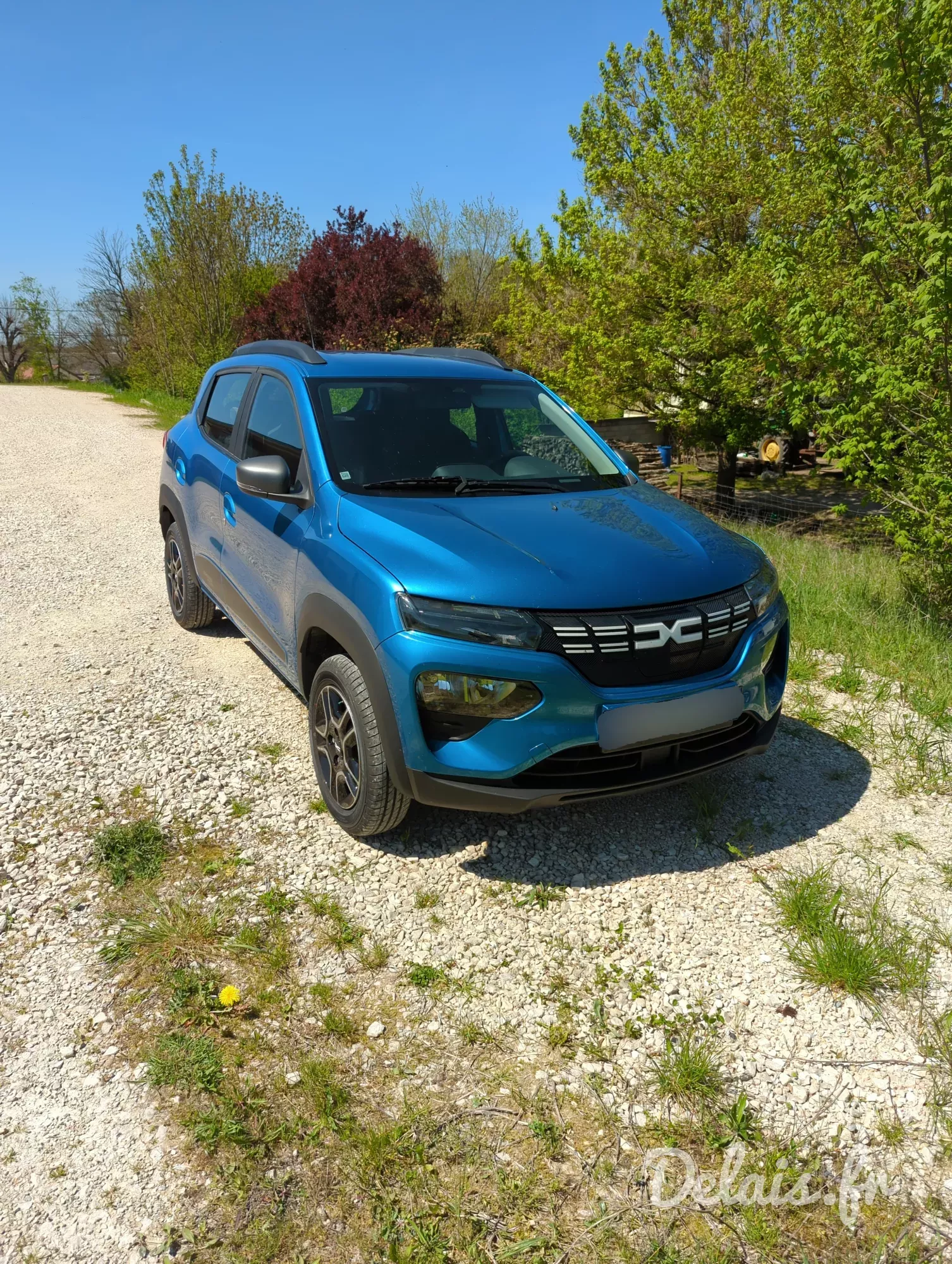 Dacia Spring Bleu Cenote Expression