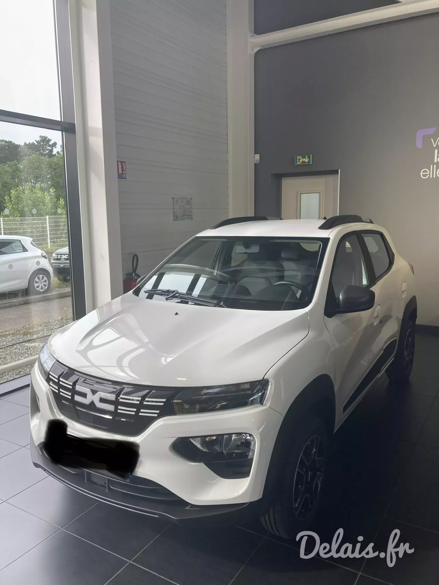 Dacia Spring Blanc Kaolin Essential