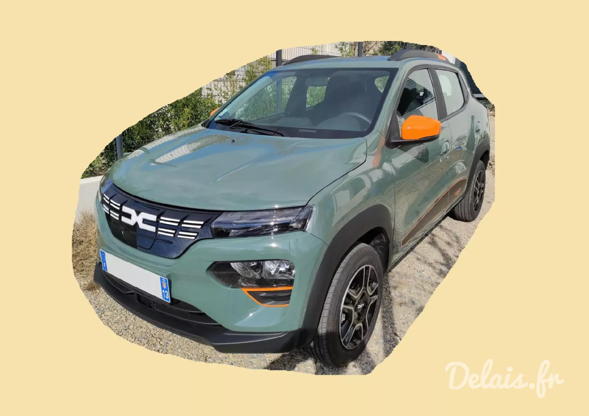 Dacia Spring Kaki Lichen Expression