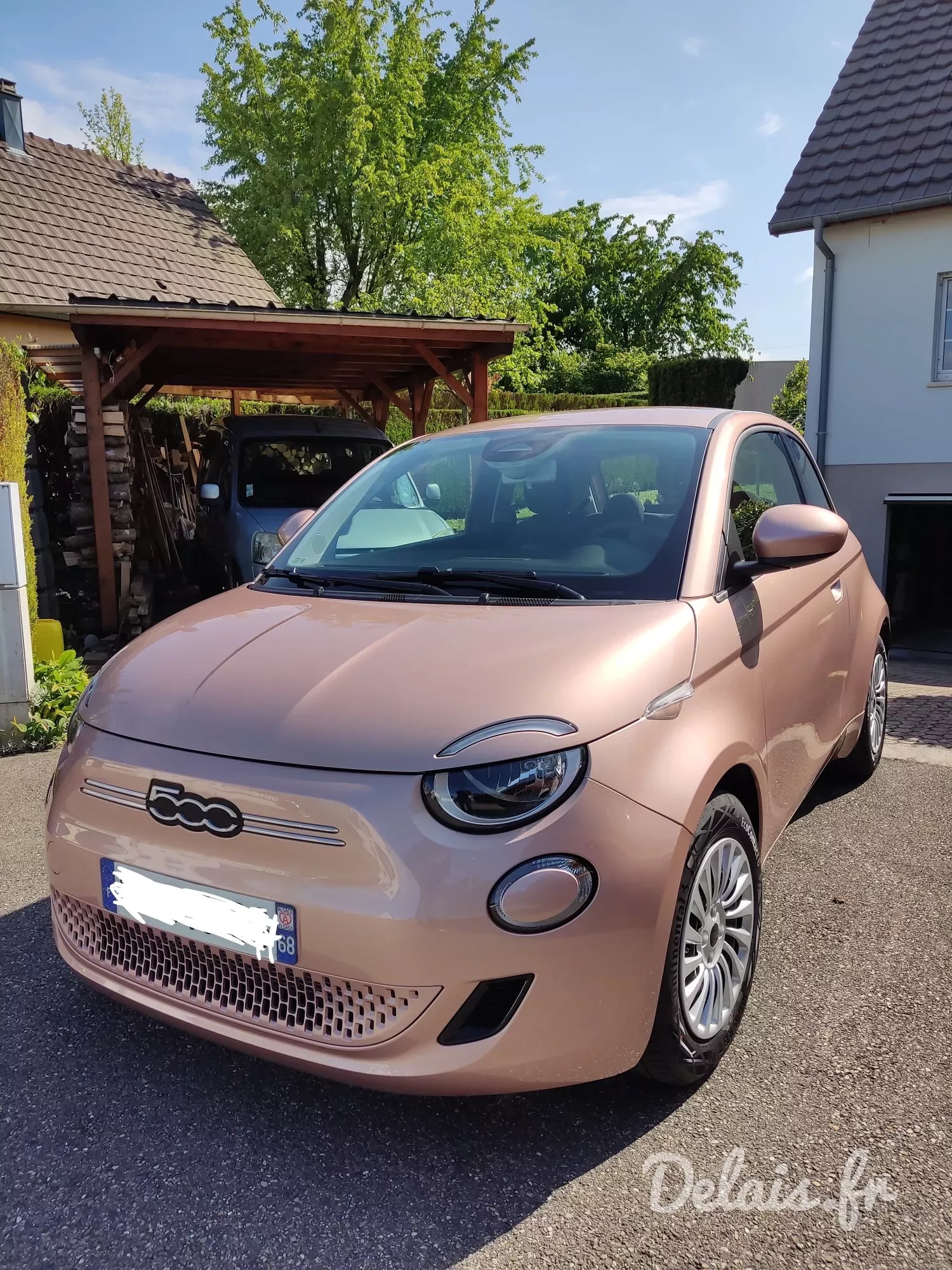 Fiat 500 Rose Gold 500