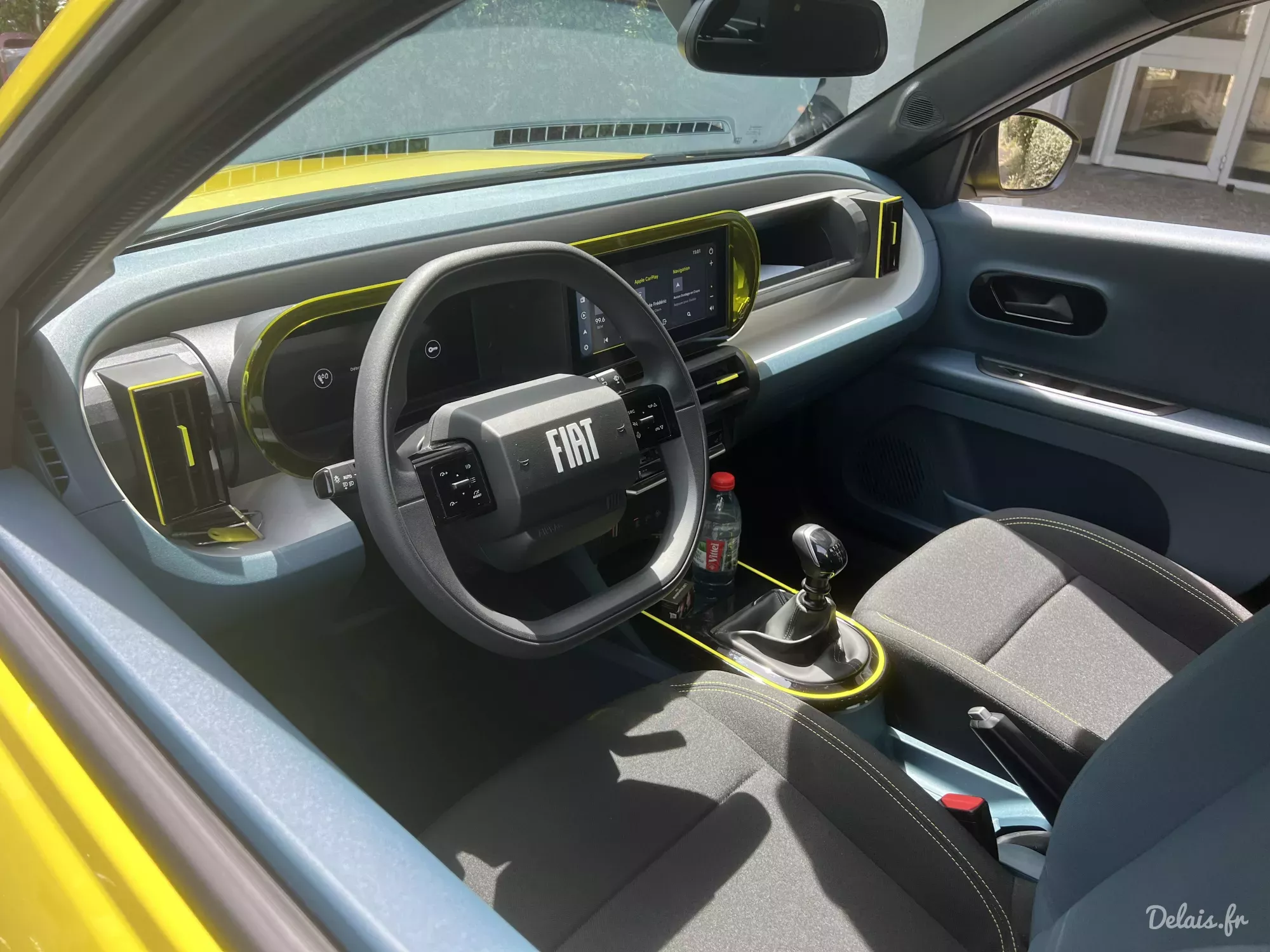 Fiat Grande Panda Jaune Limone Icone