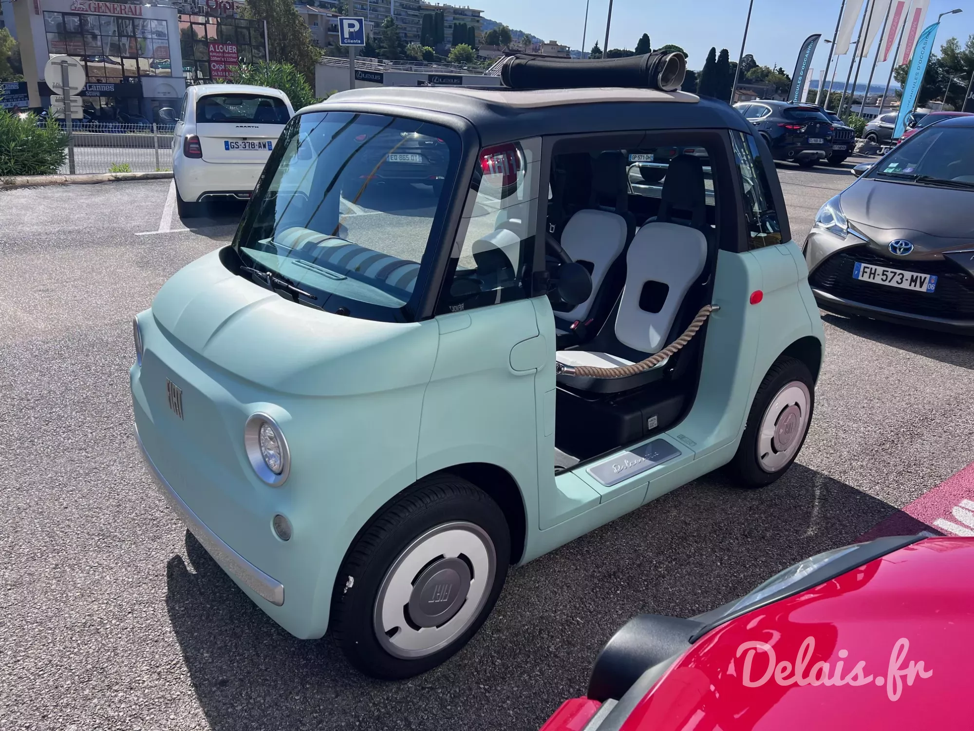 Fiat Topolino Verde Vita Dolcevita
