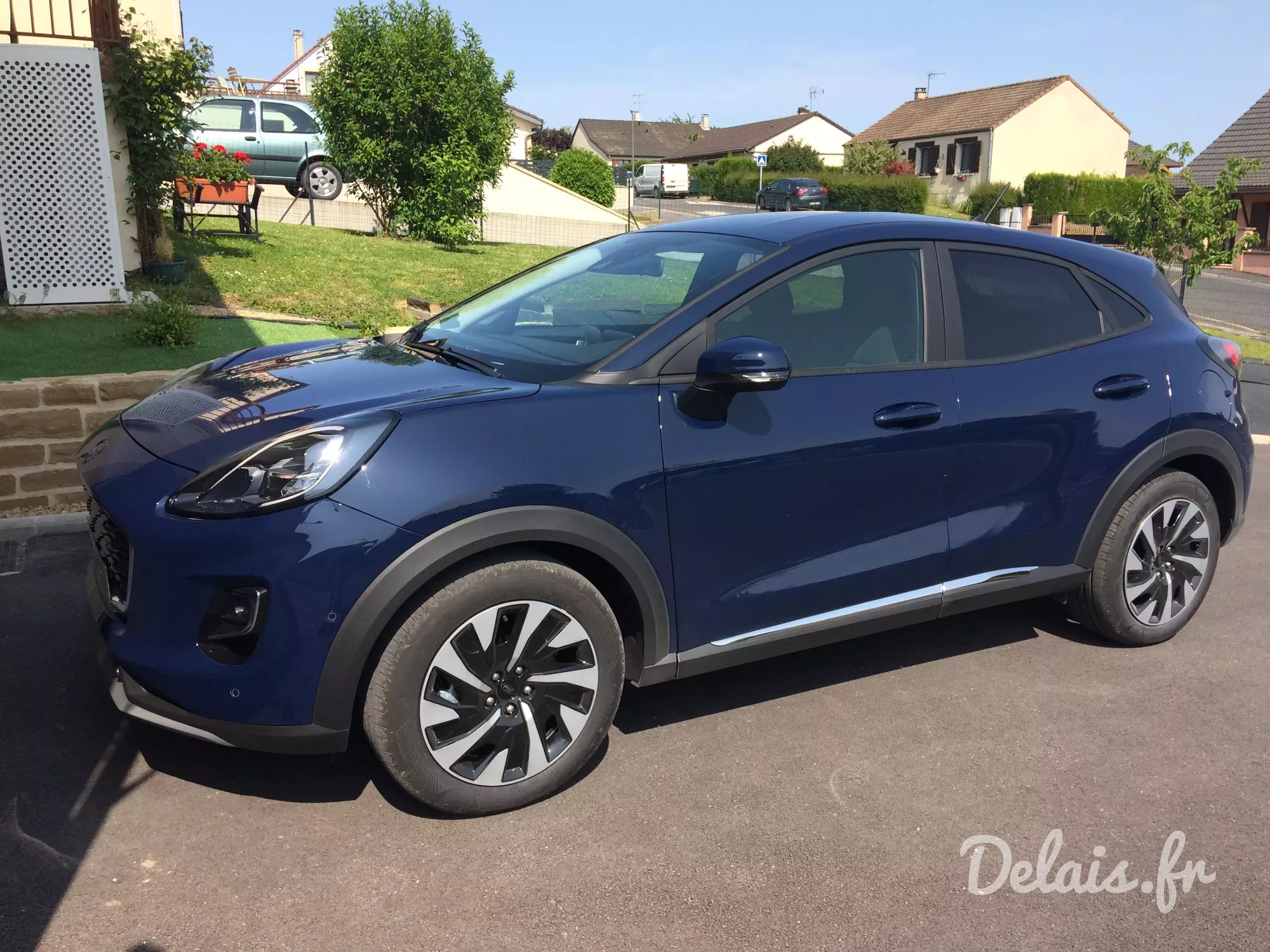 Ford Puma Bleu Abysse Titanium
