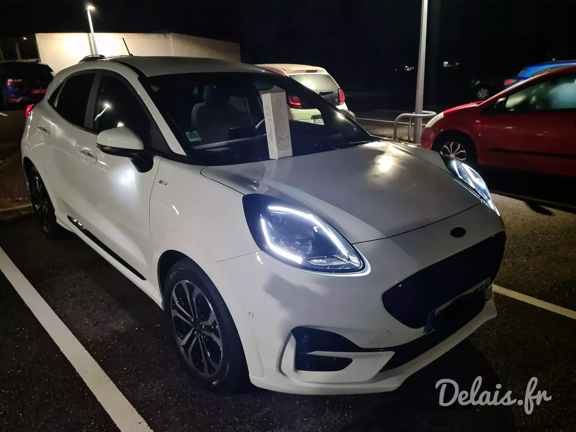 Ford Puma Blanc Glacier ST-Line