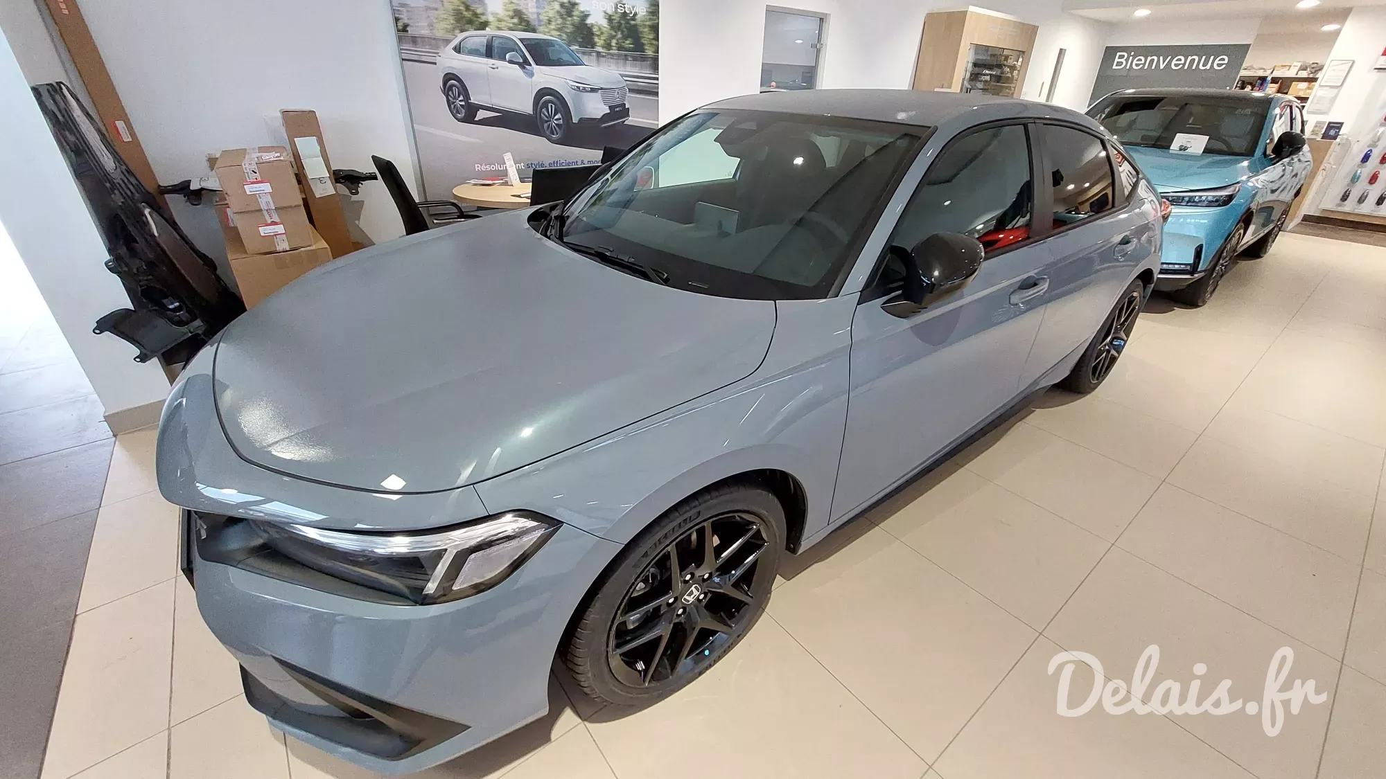 Honda Civic Gris Sonic Sport