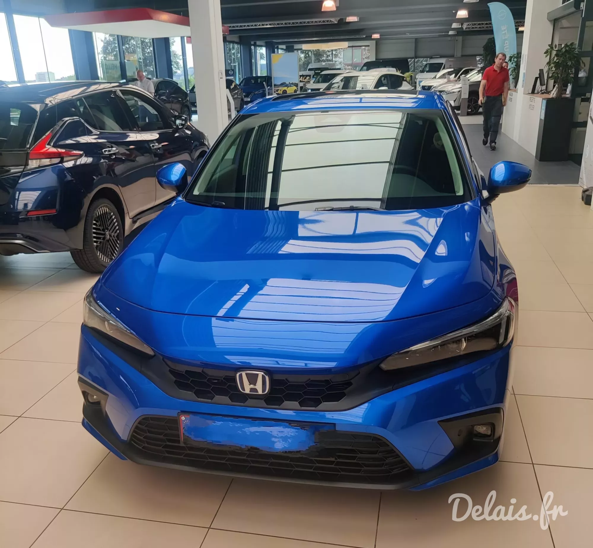 Honda Civic Bleu Cristallin Premium Advance