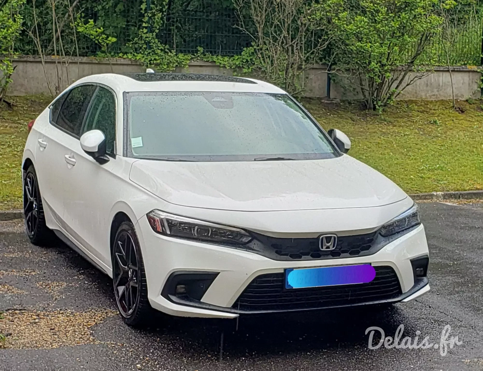 Honda Civic Blanc Platine Advance