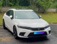 Honda Civic Blanc Platine Advance de Jef