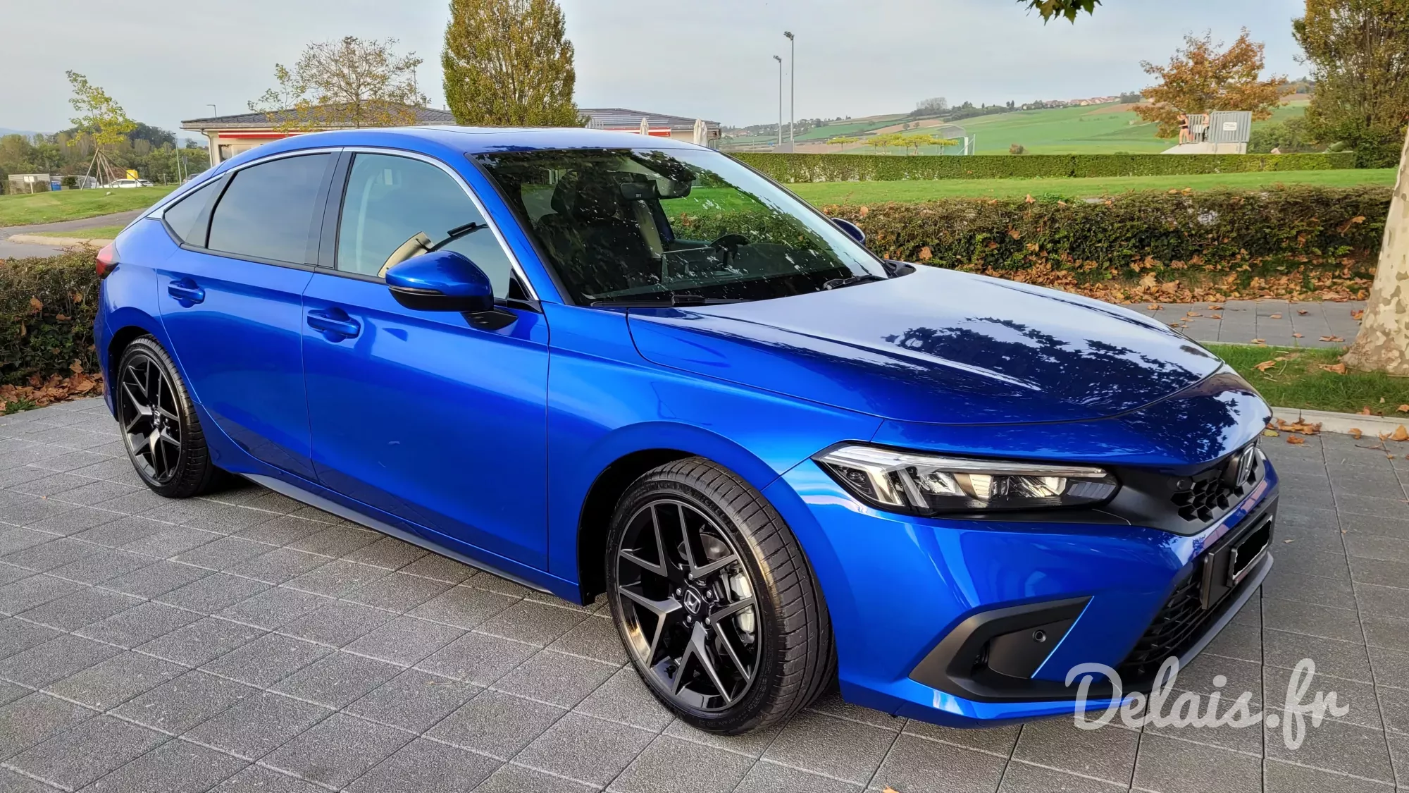 Honda Civic Bleu Cristallin Premium Advance