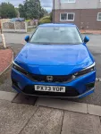Honda Civic Bleu Racing Advance de Pentune