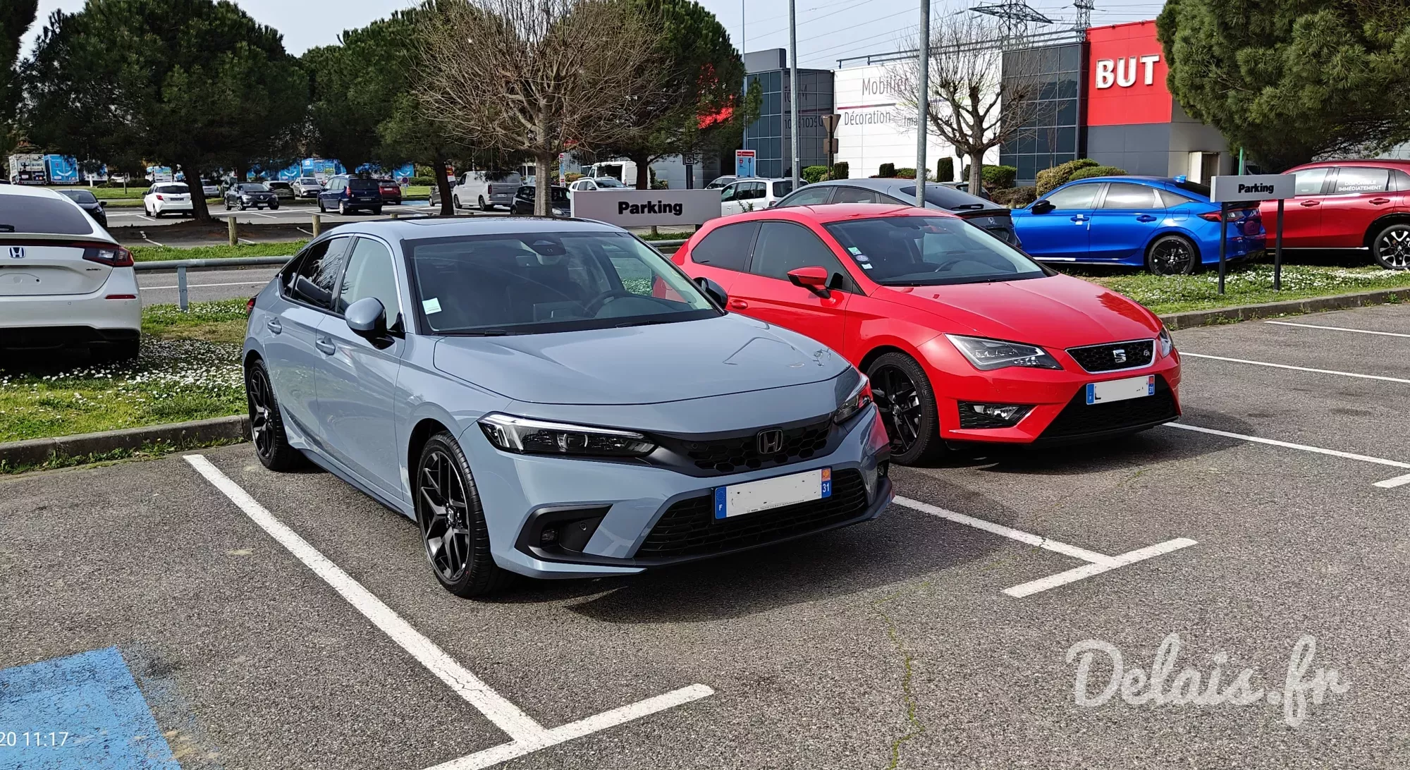 Honda Civic Gris Sonic Advance