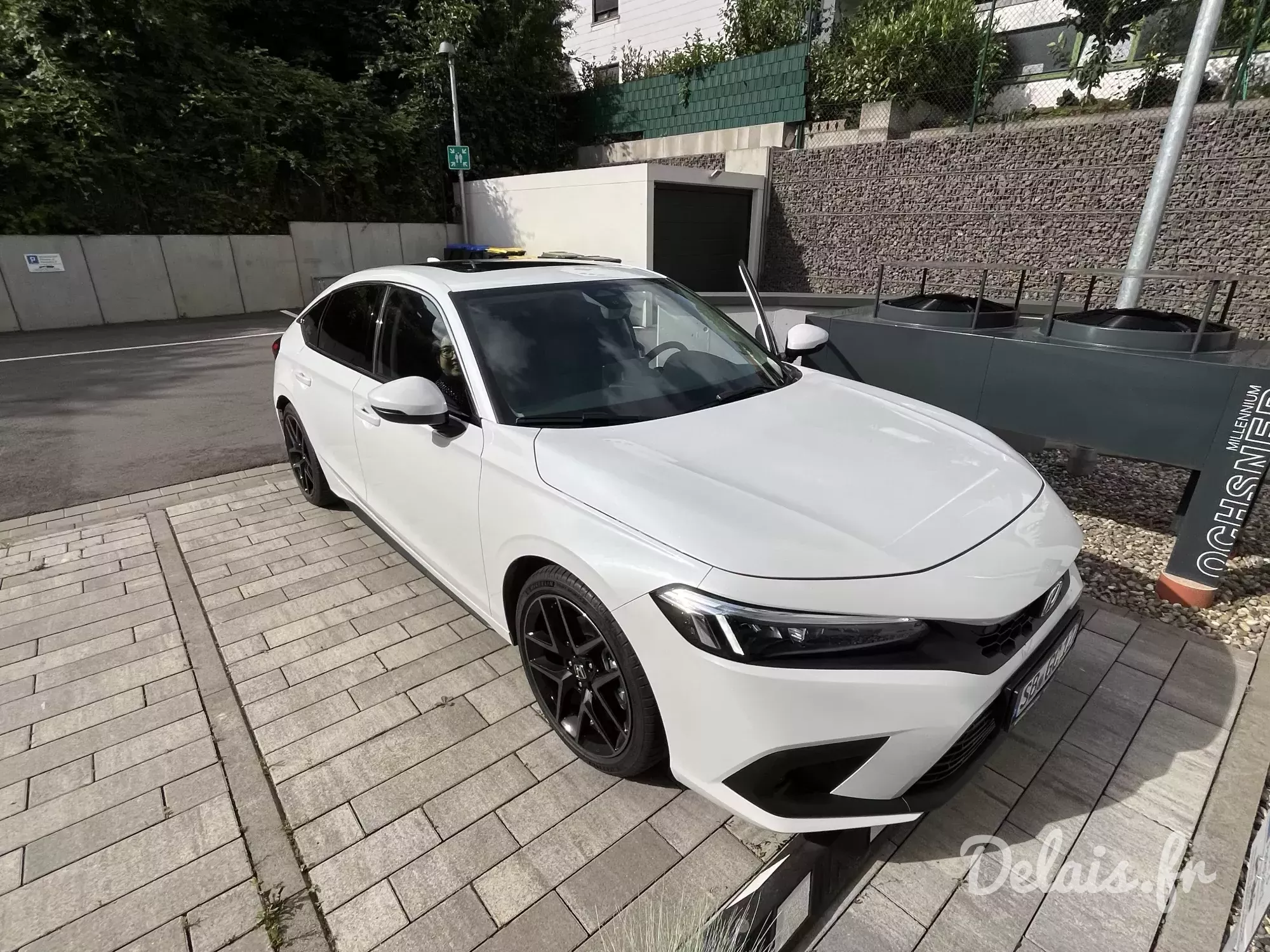 Honda Civic Blanc Platine Advance