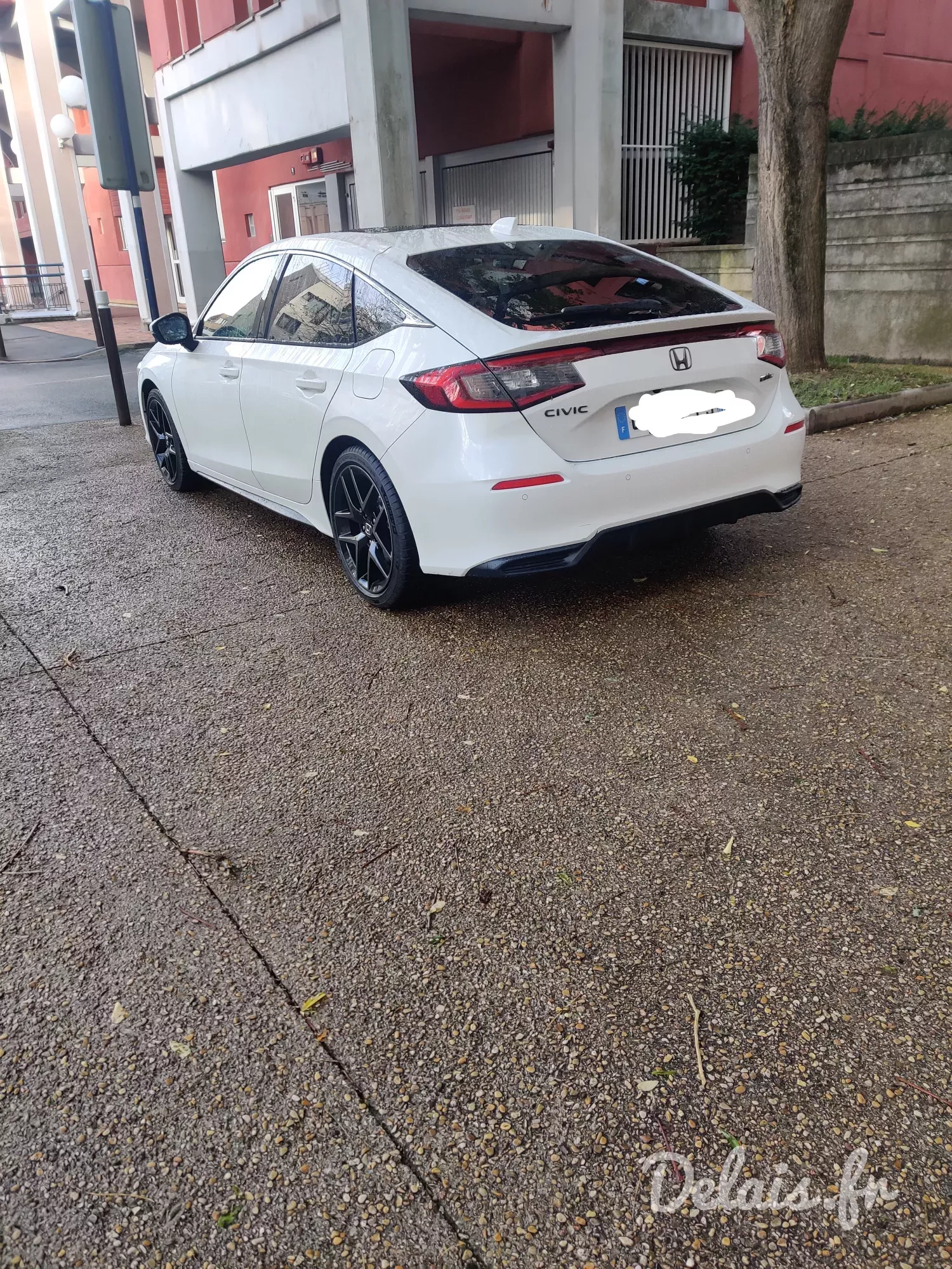 Honda Civic Blanc Platine Advance